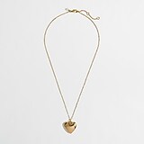 Girls' heart locket necklace