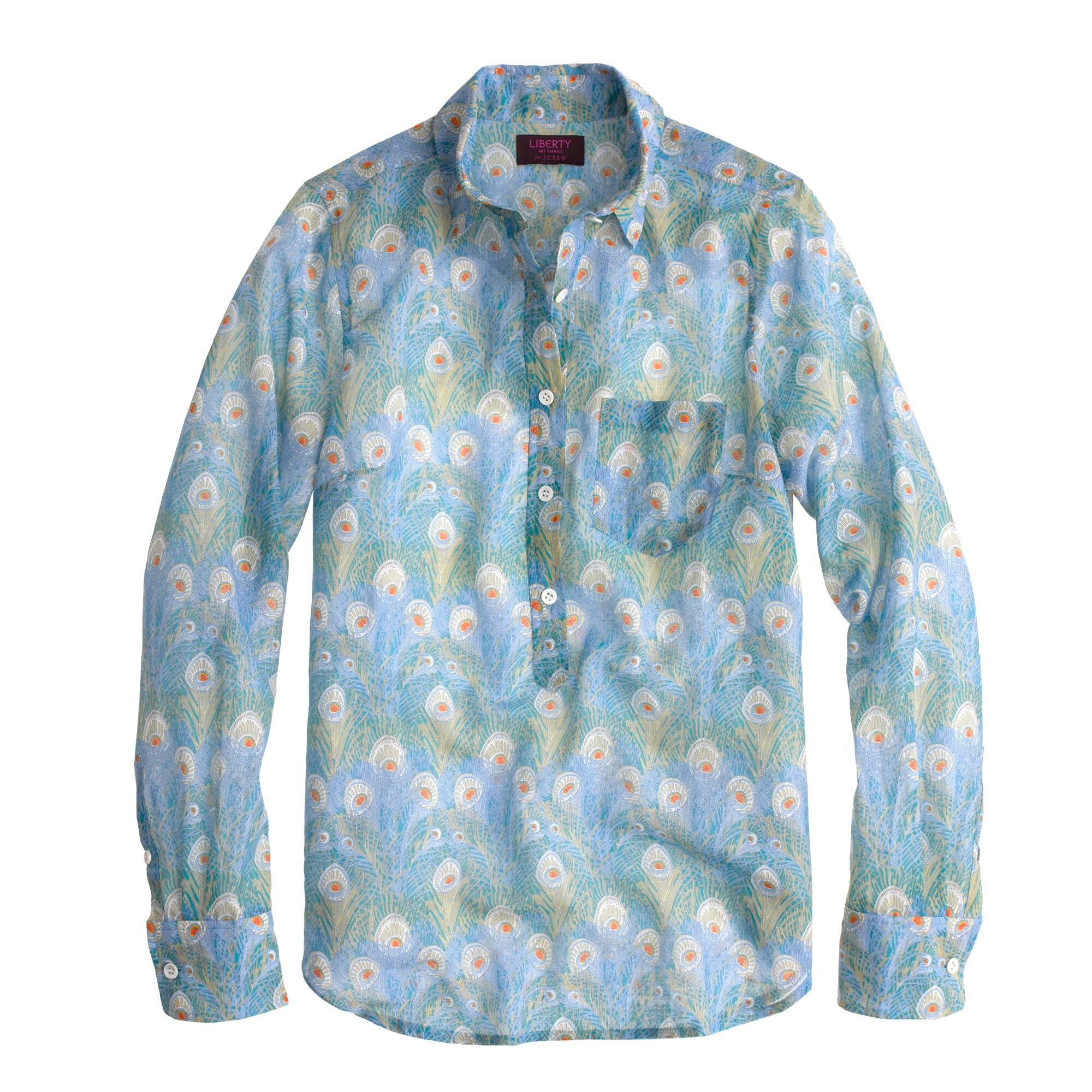 Popover in Liberty Hera feather print