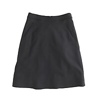 Petite wool A-line skirt : Women skirts | J.Crew