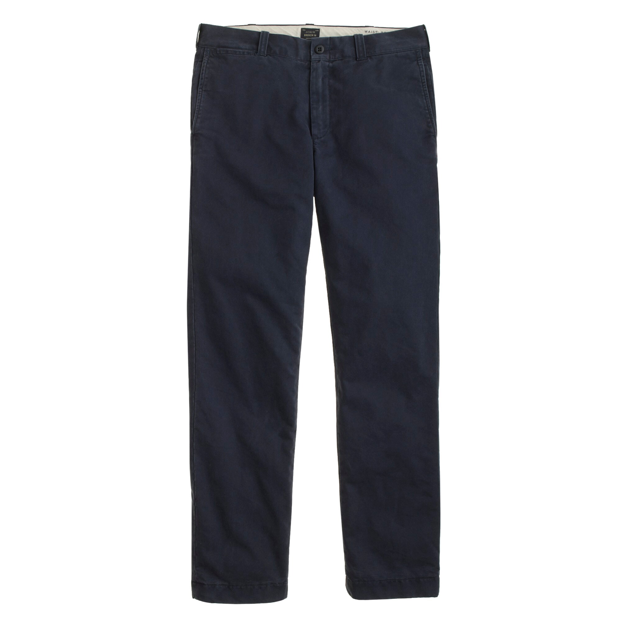 Flannel-lined chino in urban slim fit : | J.Crew