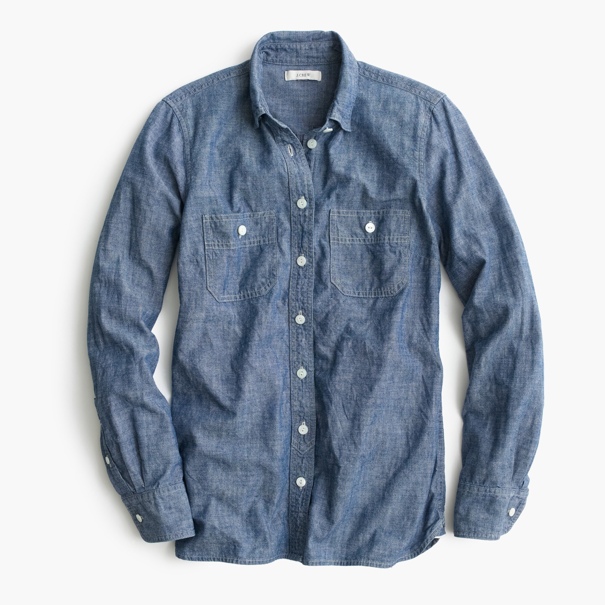 J.Crew Selvedge Chambray Shirt For Women