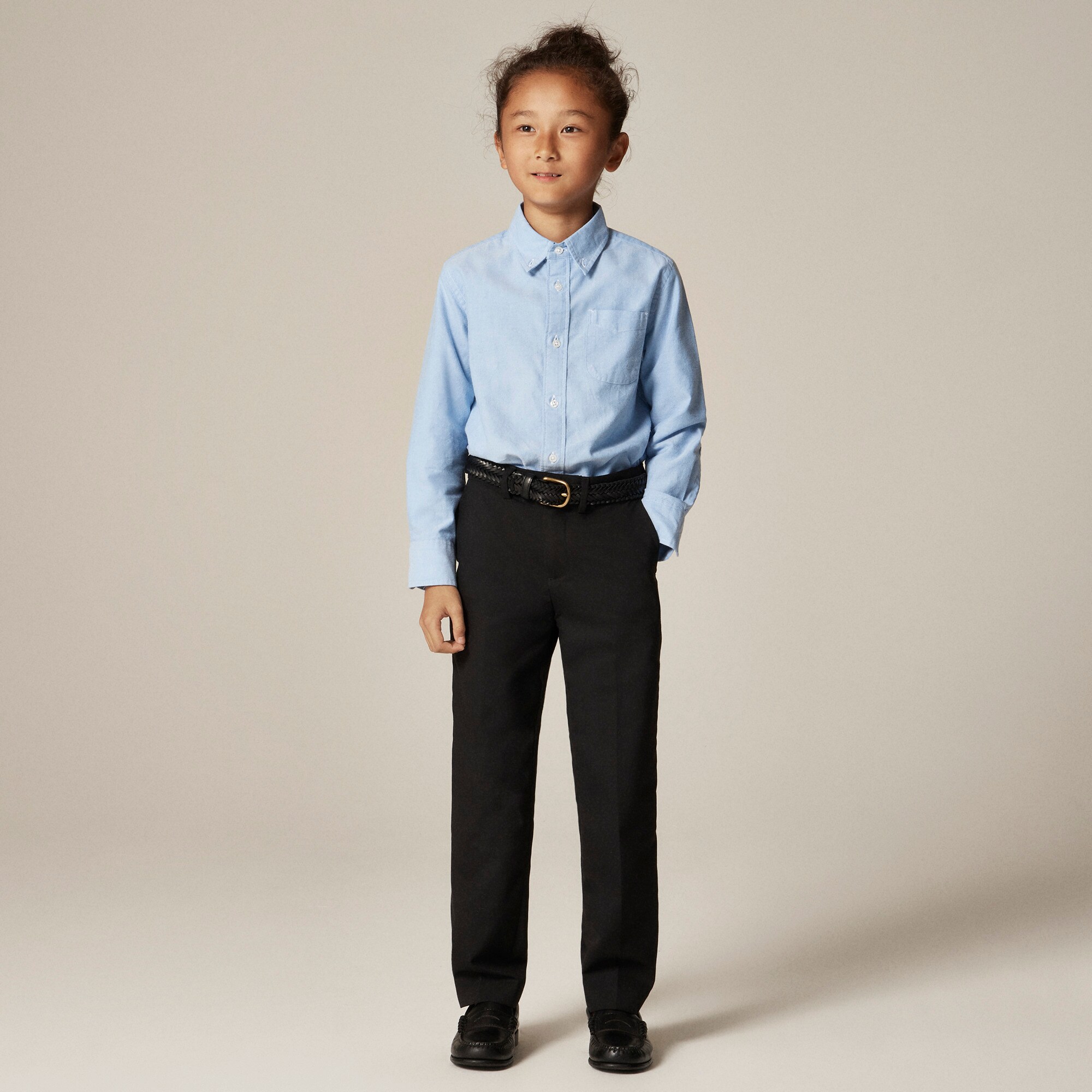 Boys' slim Ludlow suit pant in Italian wool