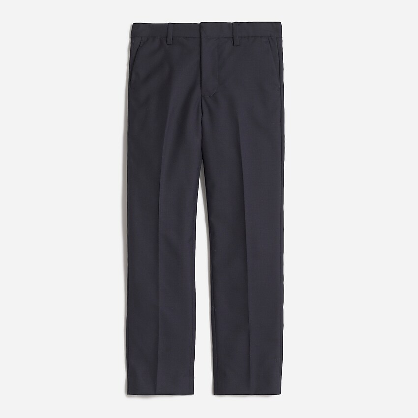 j.crew: boys' slim ludlow suit pant in italian wool for boys, right side, view zoomed