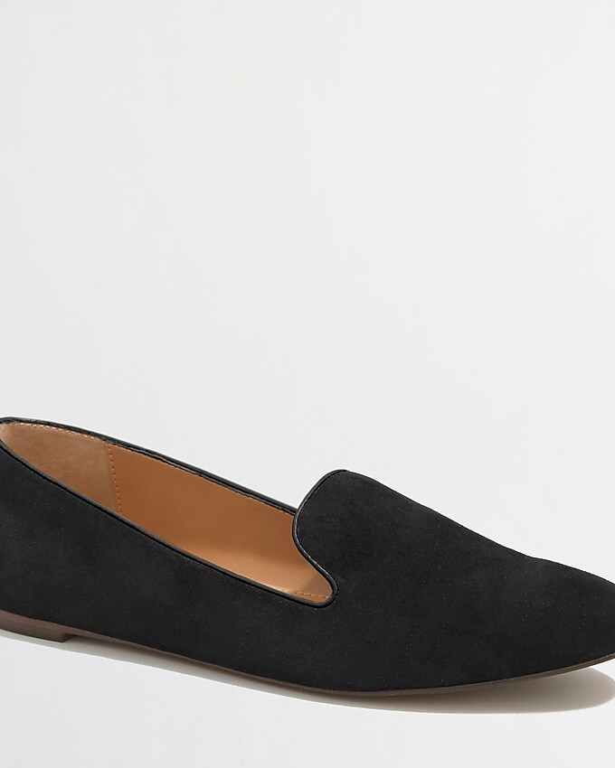 factory: addie suede loafers for women, right side, view zoomed