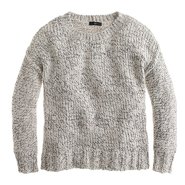 Marled drop-shoulder sweater : | J.Crew