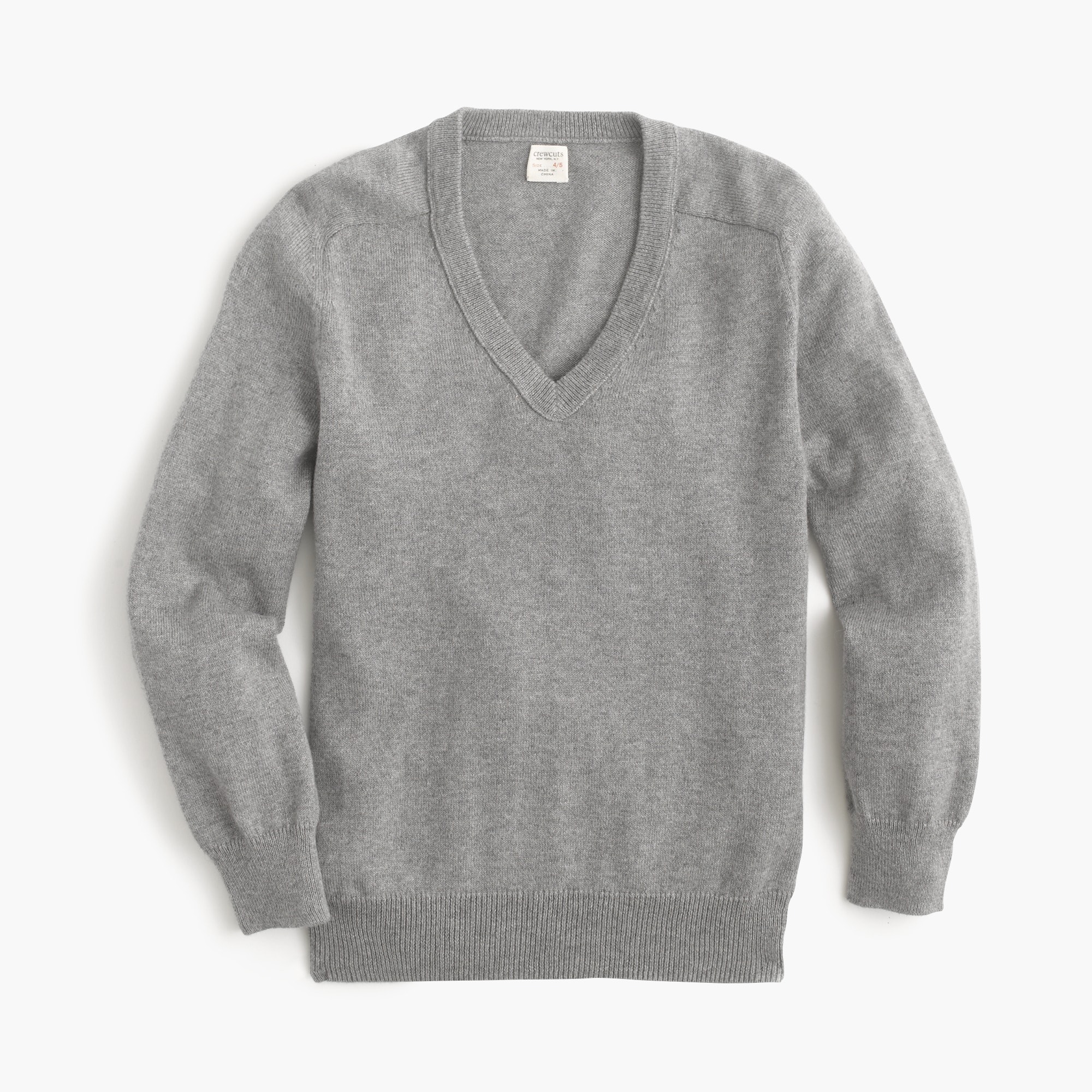 J.Crew: Boys' Cotton-cashmere V-neck Sweater For Boys
