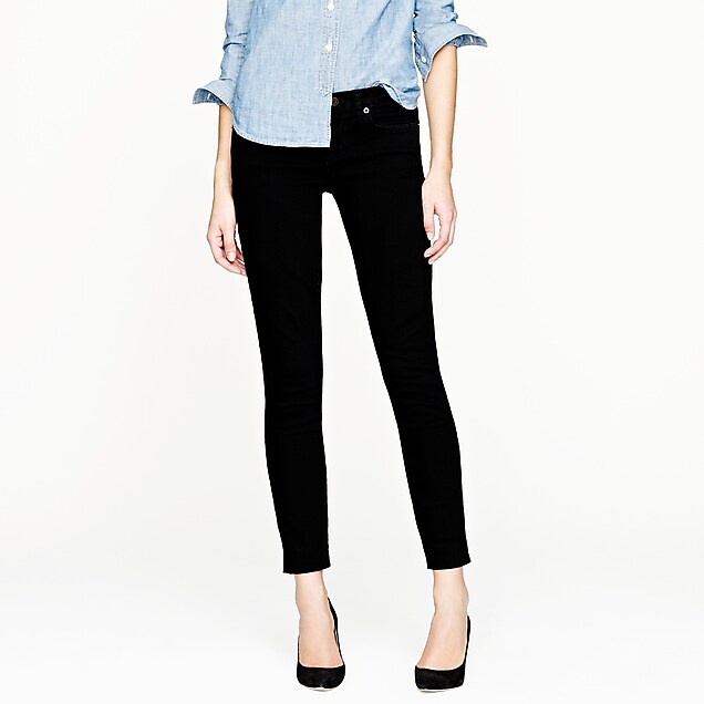 Toothpick jean in pitch black wash : | J.Crew