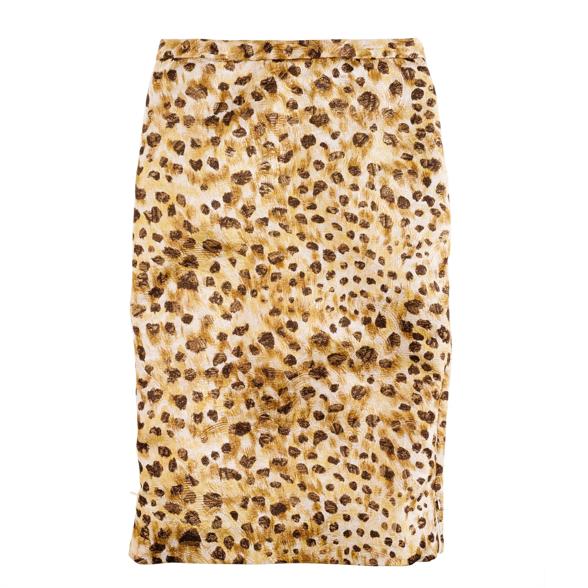 Collection cheetah brocade pencil skirt : Women pencil | J.Crew