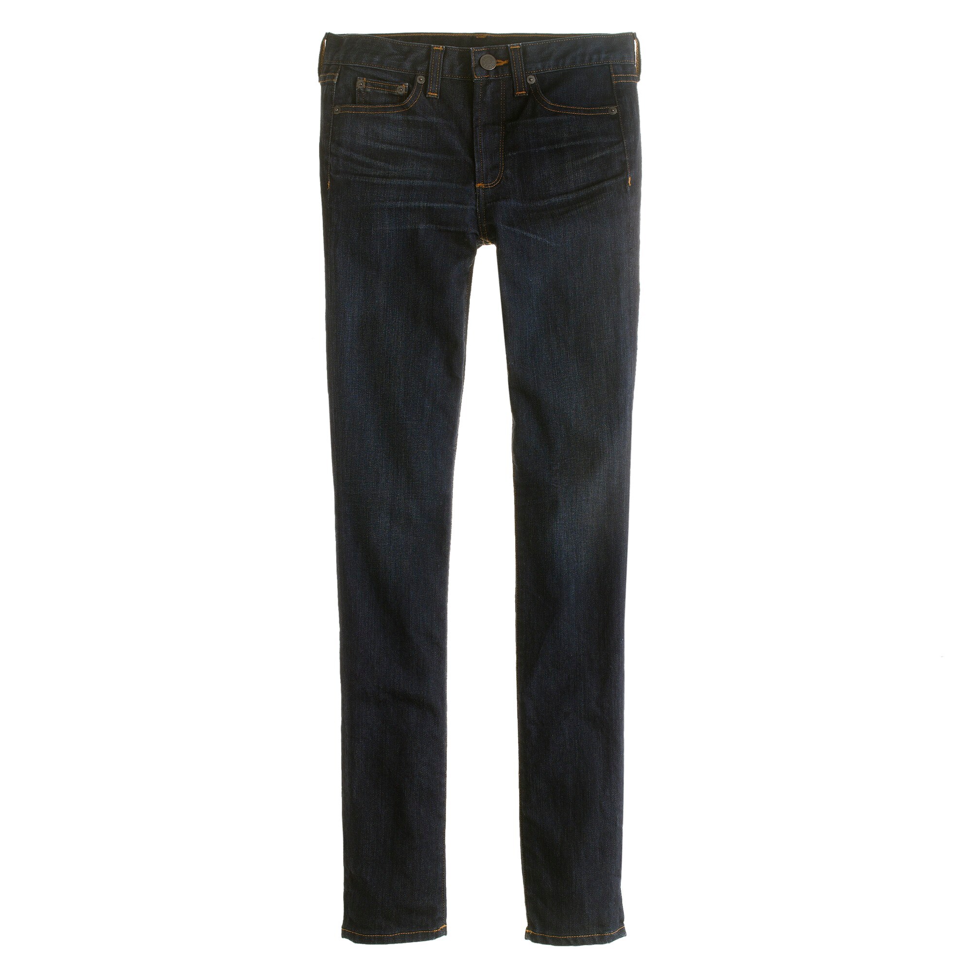 Midrise toothpick jean in carbon