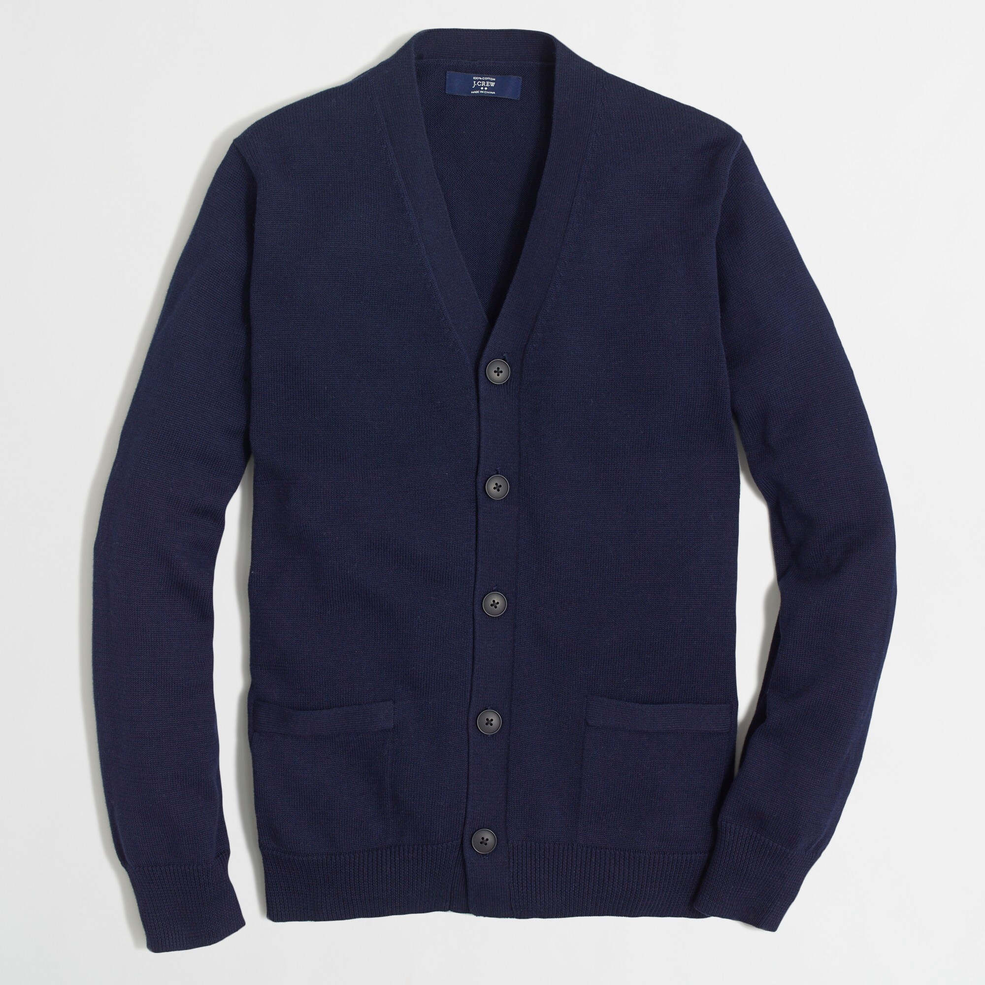 cotton cardigan sweater for men