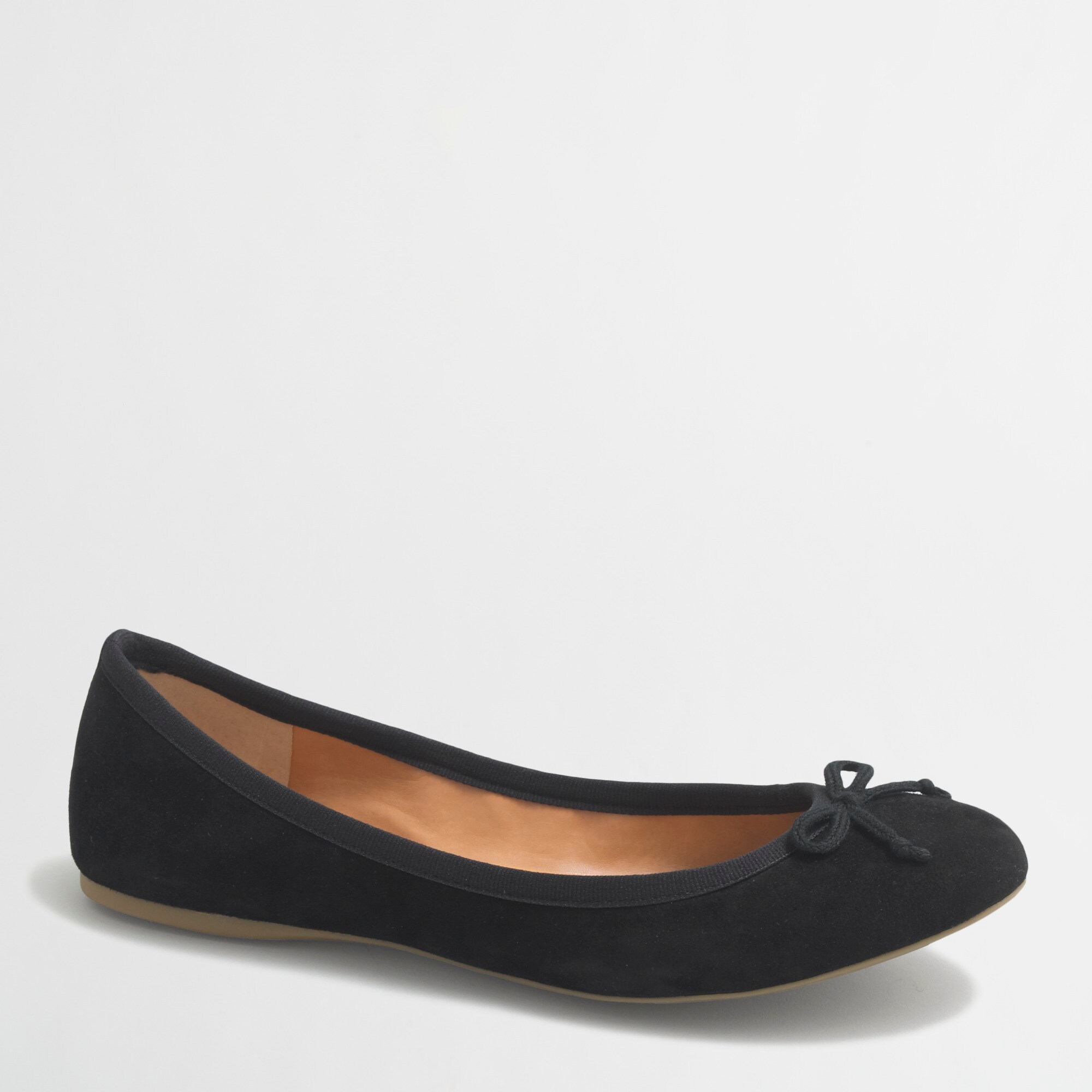 classic suede ballet flats for women