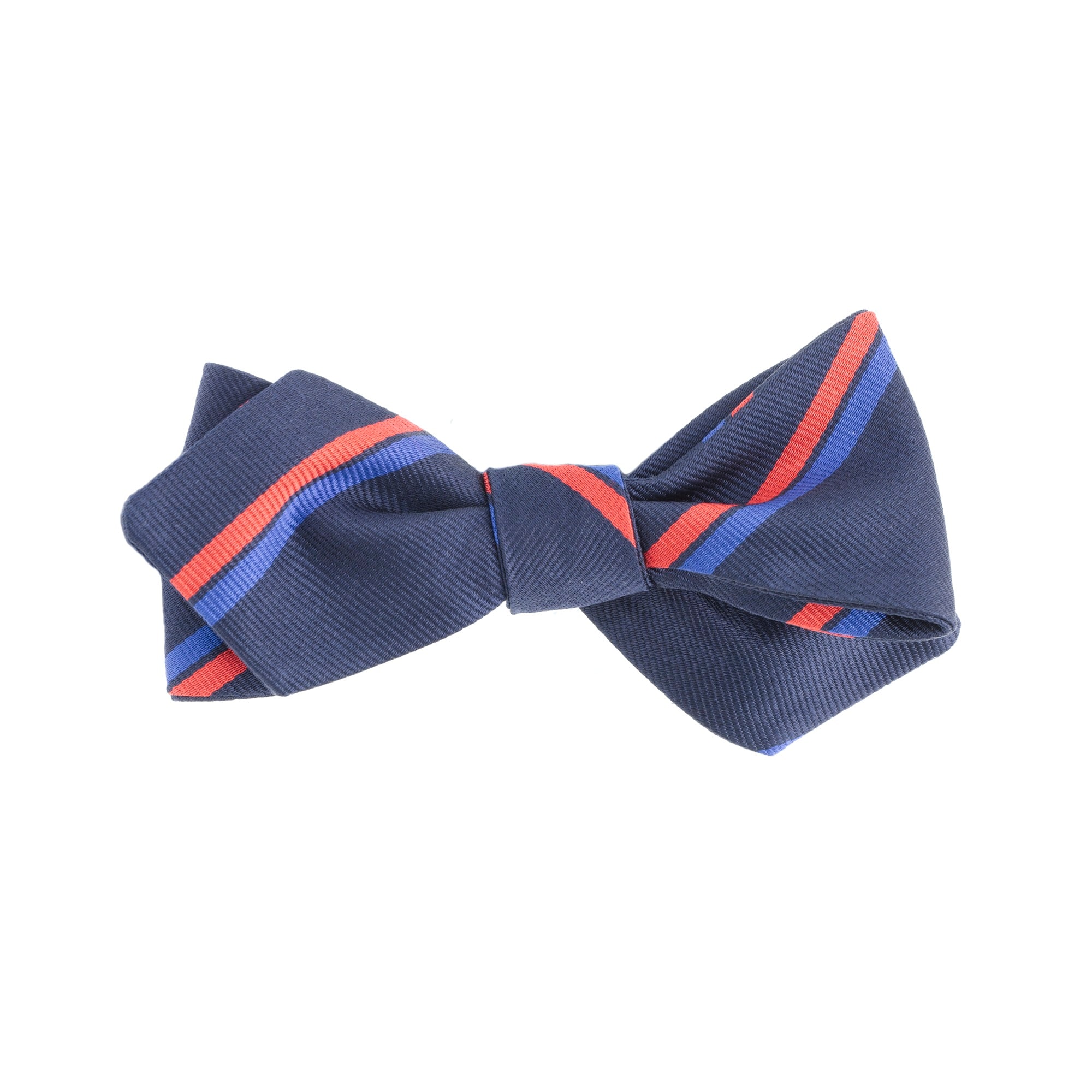 Stripe silk bow tie : Men bow ties | J.Crew