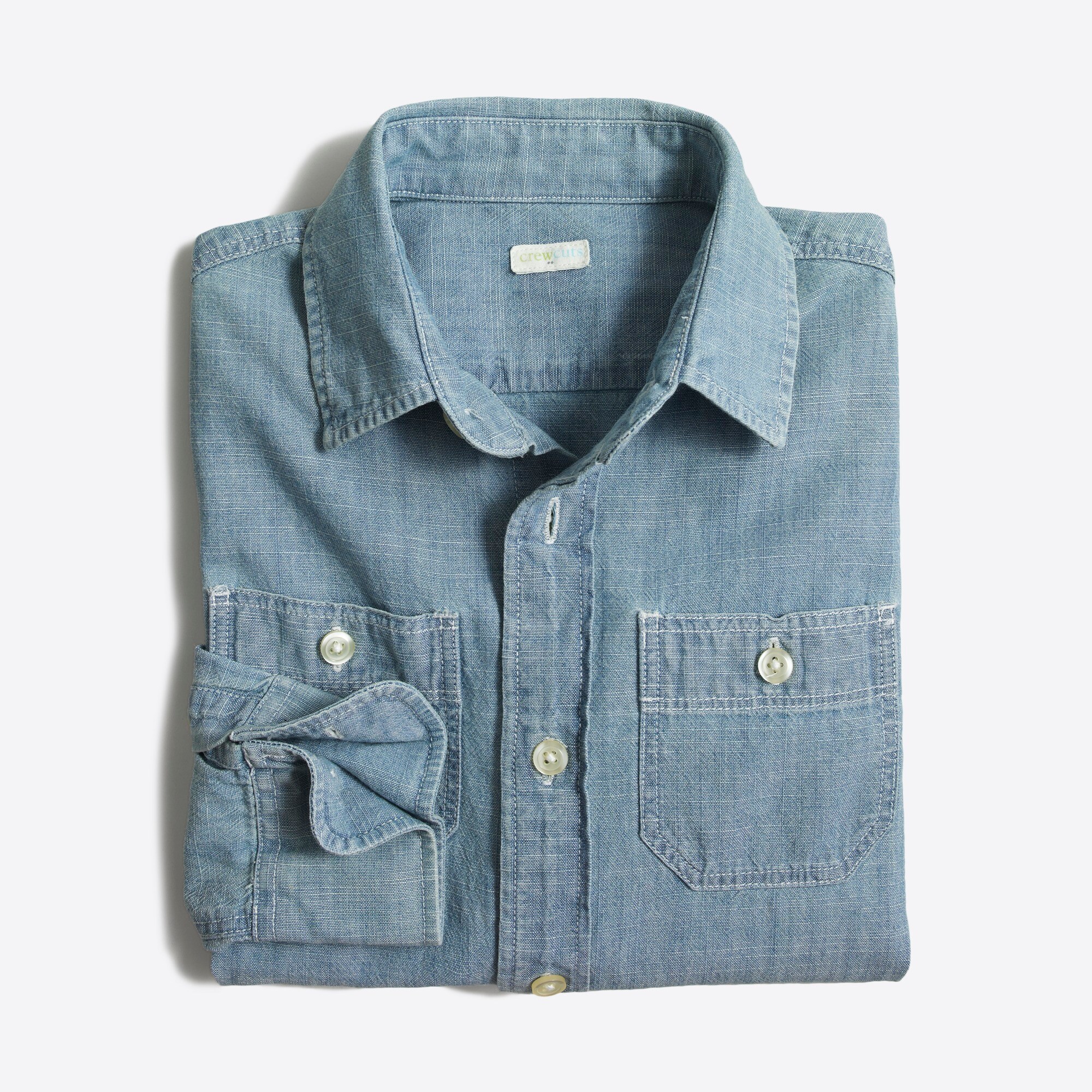 Kids' classic chambray shirt