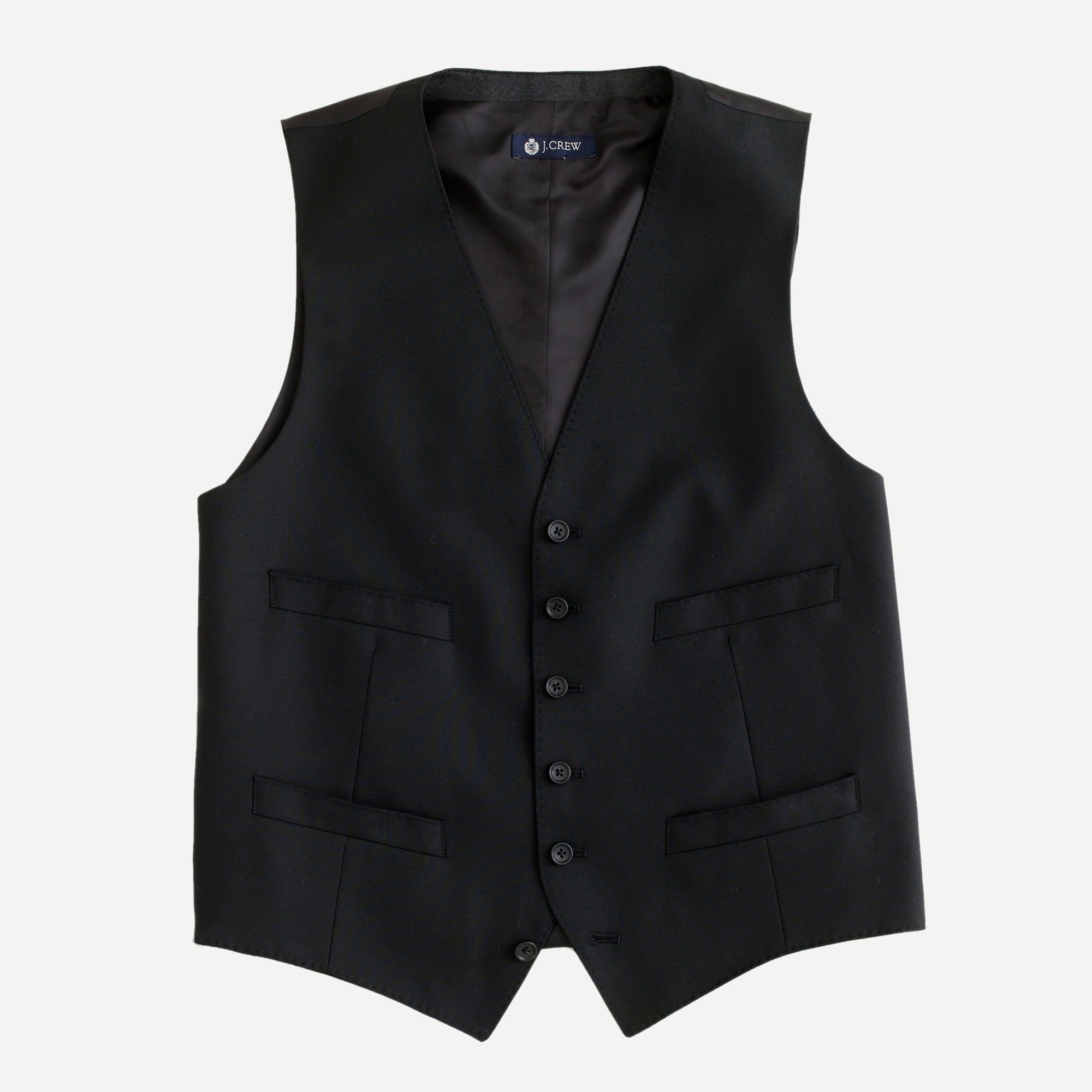 J.Crew Ludlow Suit Vest In Italian Wool For Men