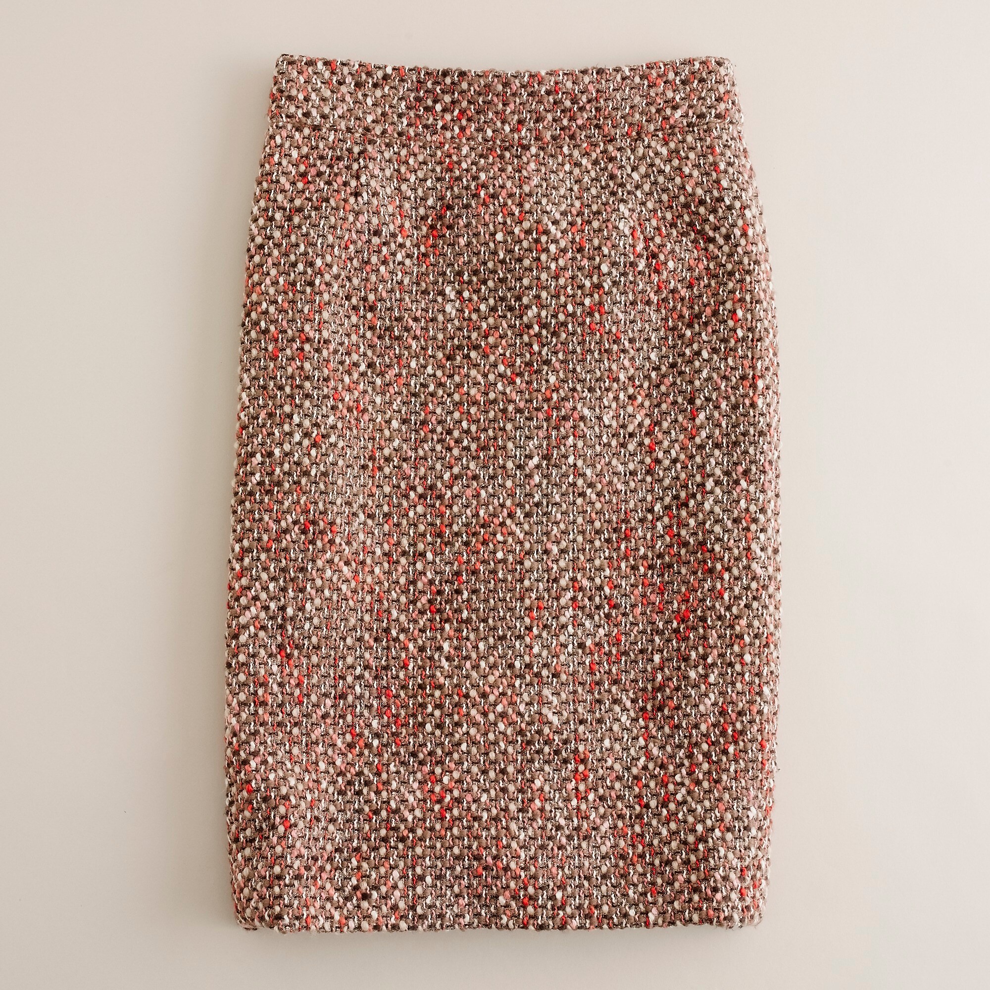 Blushed tweed pencil skirt : Women pencil | J.Crew