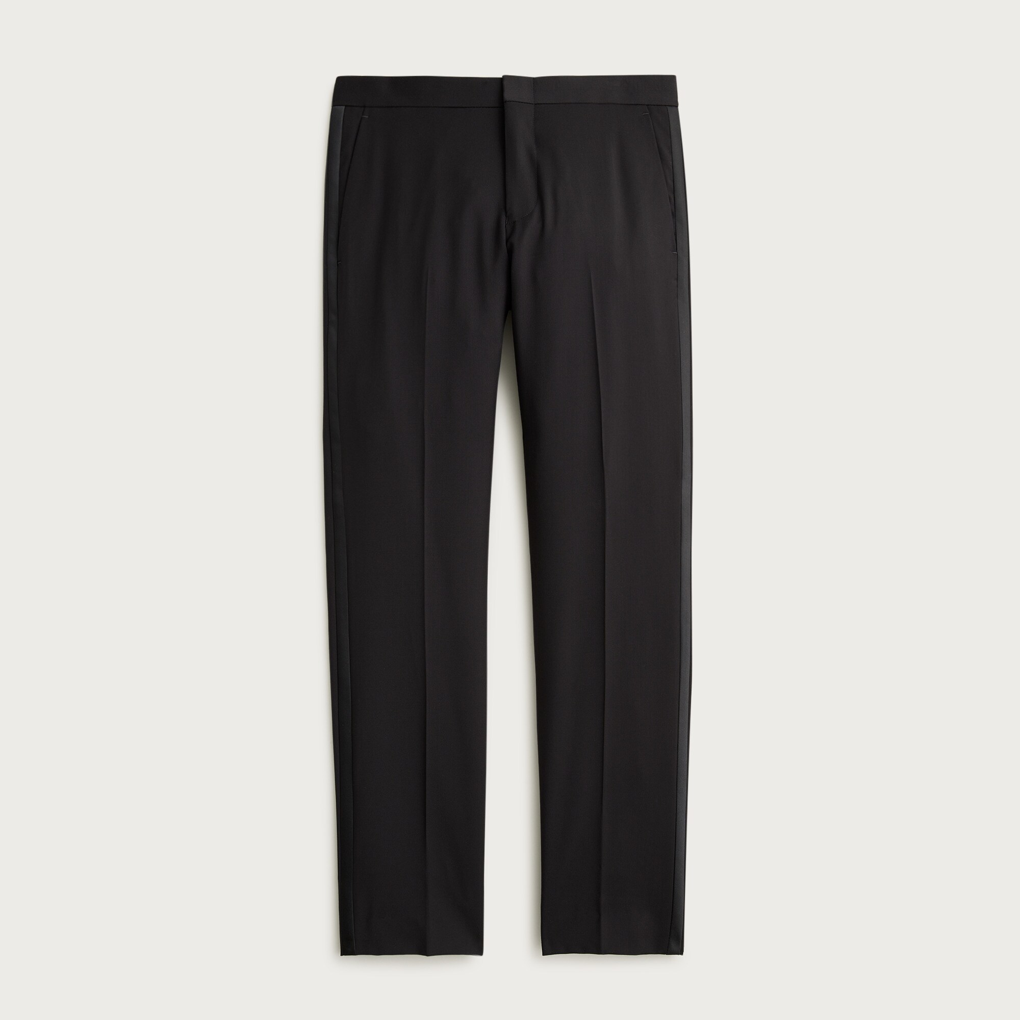men's black dress pants Men's Tailored Gray Slim-Fit Dress Pants. – HolloMen main image 0