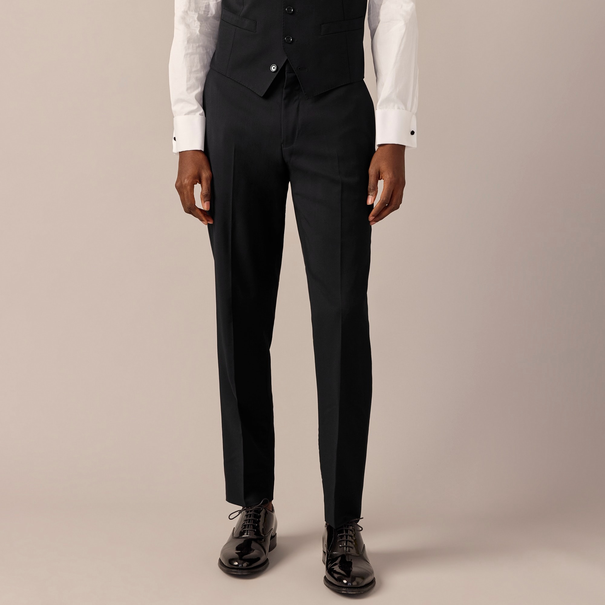  Ludlow Slim-fit tuxedo pant in Italian wool