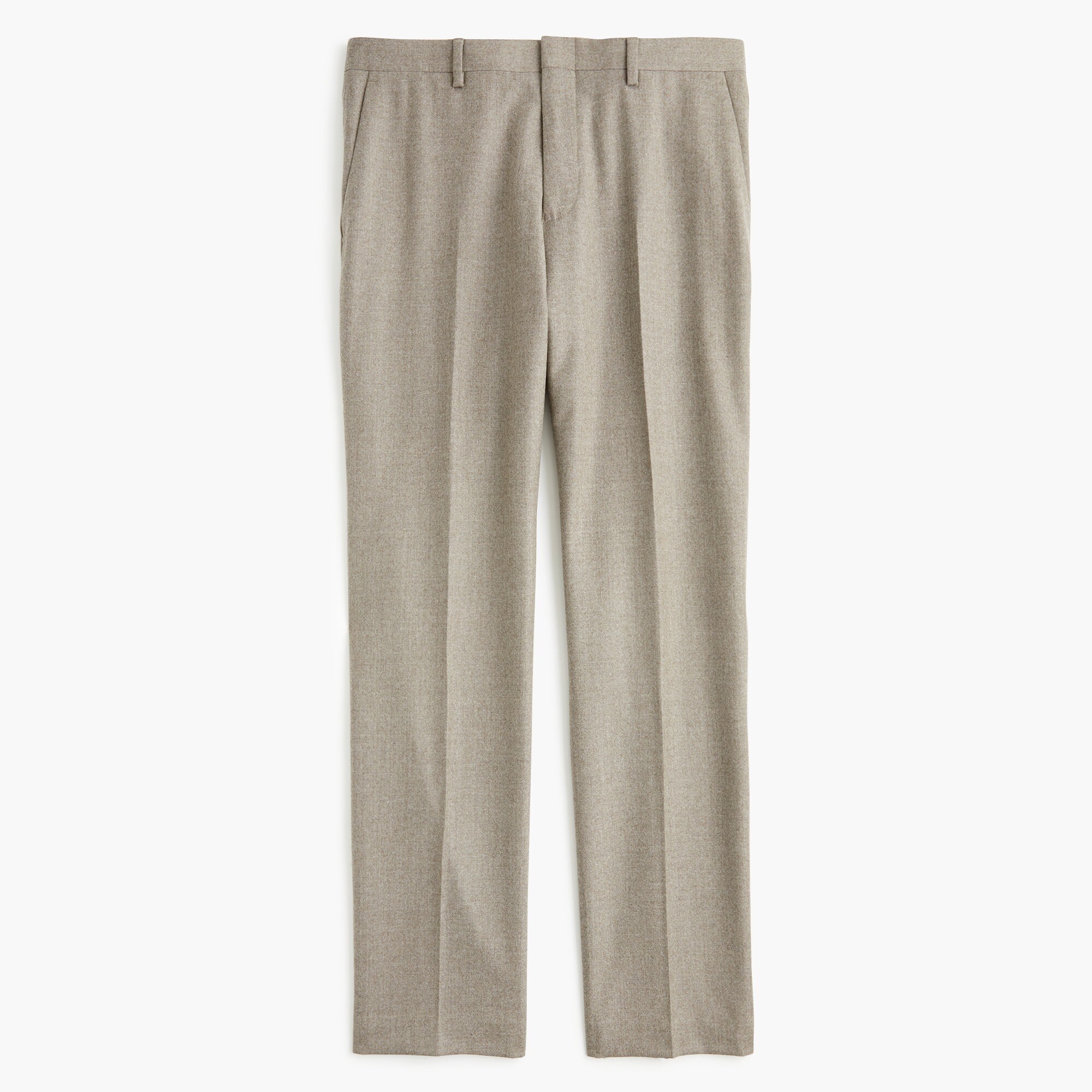 J.Crew Ludlow Slimfit Suit Pant In Heathered Italian Wool Flannel