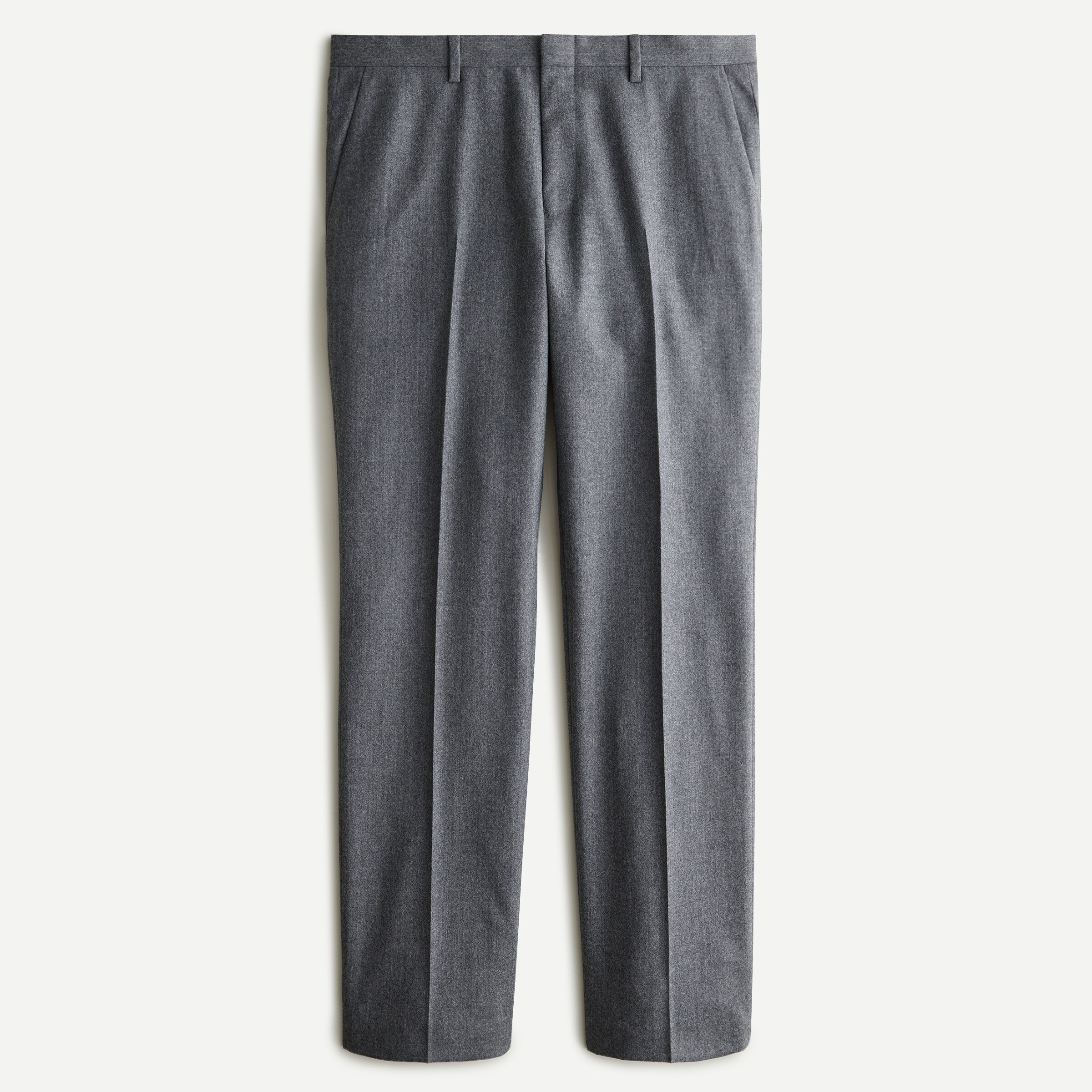 Ludlow Slim-fit Suit Pant In Heathered Italian Wool Flannel For