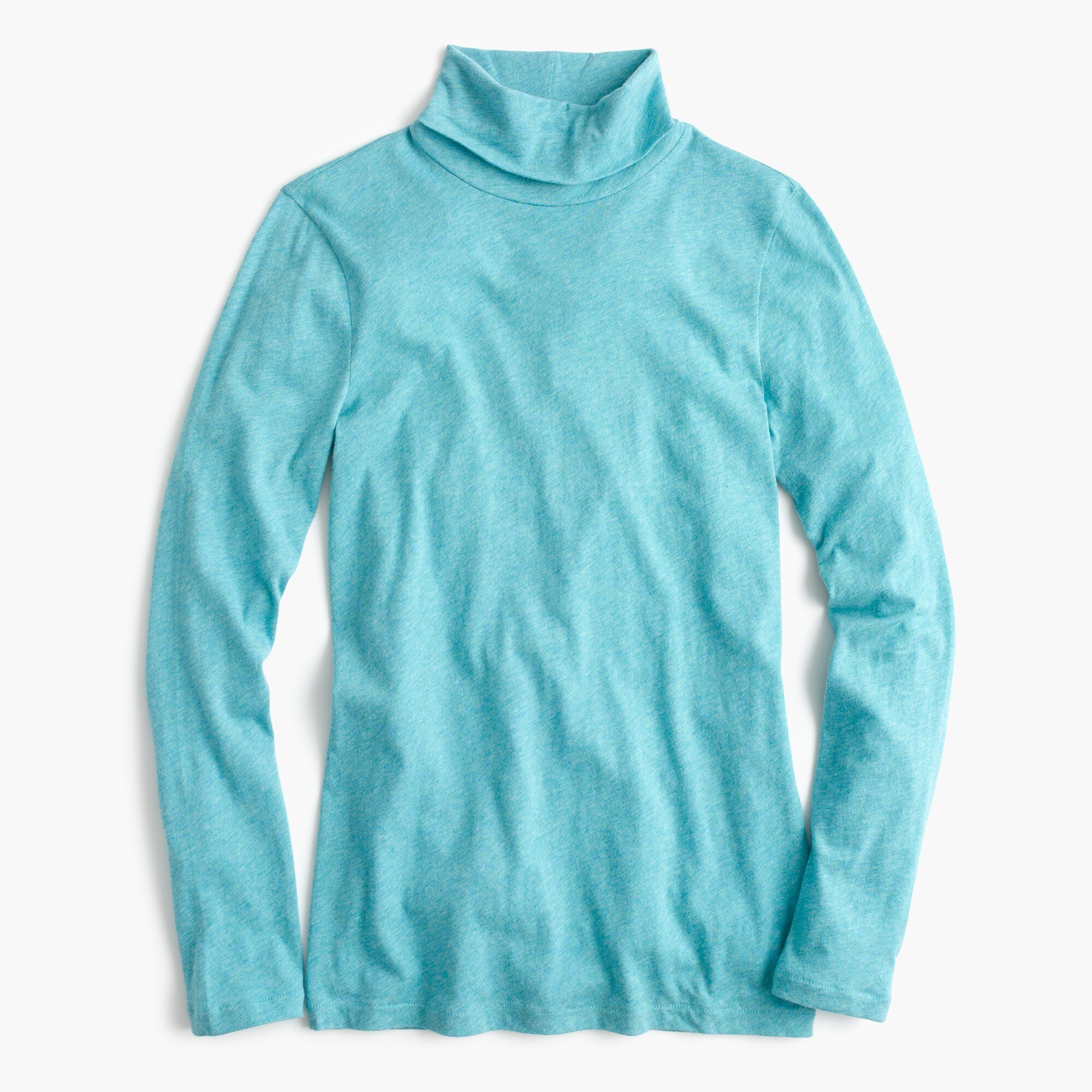 Tissue turtleneck T-shirt