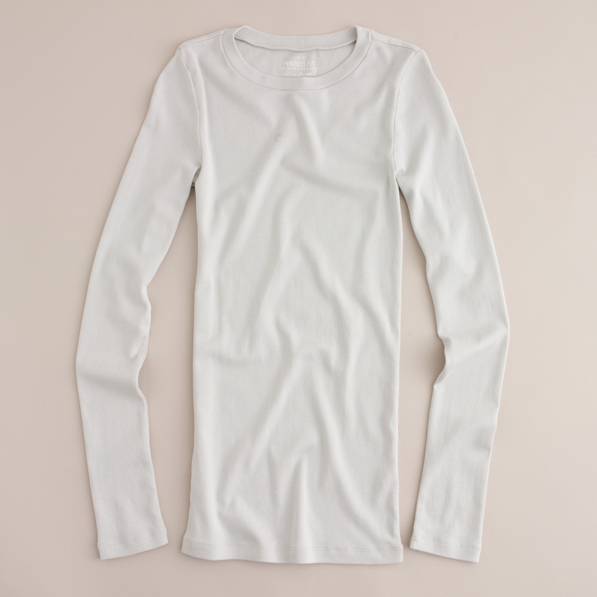 J.Crew: Perfect-fit Long-sleeve T-shirt For Women
