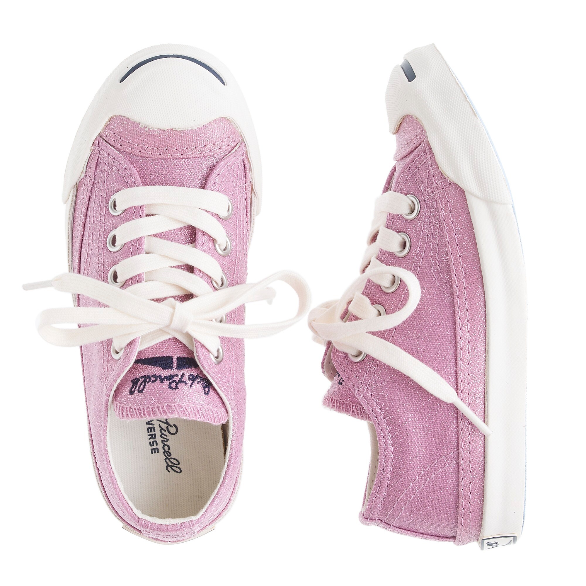 Girls' Converse® Jack Purcell® glitter canvas sneakers : Girl sneakers ...
