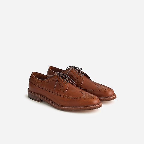 mens Alden® for J.Crew longwing bluchers in tobacco