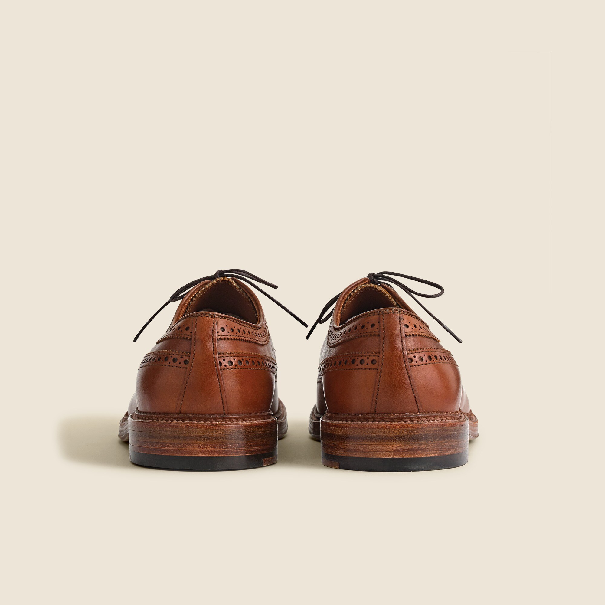H*Y様 Aldenオールデン × J.CREW別注 ロングウイングチップシュー Alden® For J.Crew Longwing Bluchers In Tobacco For Men | J.Crew