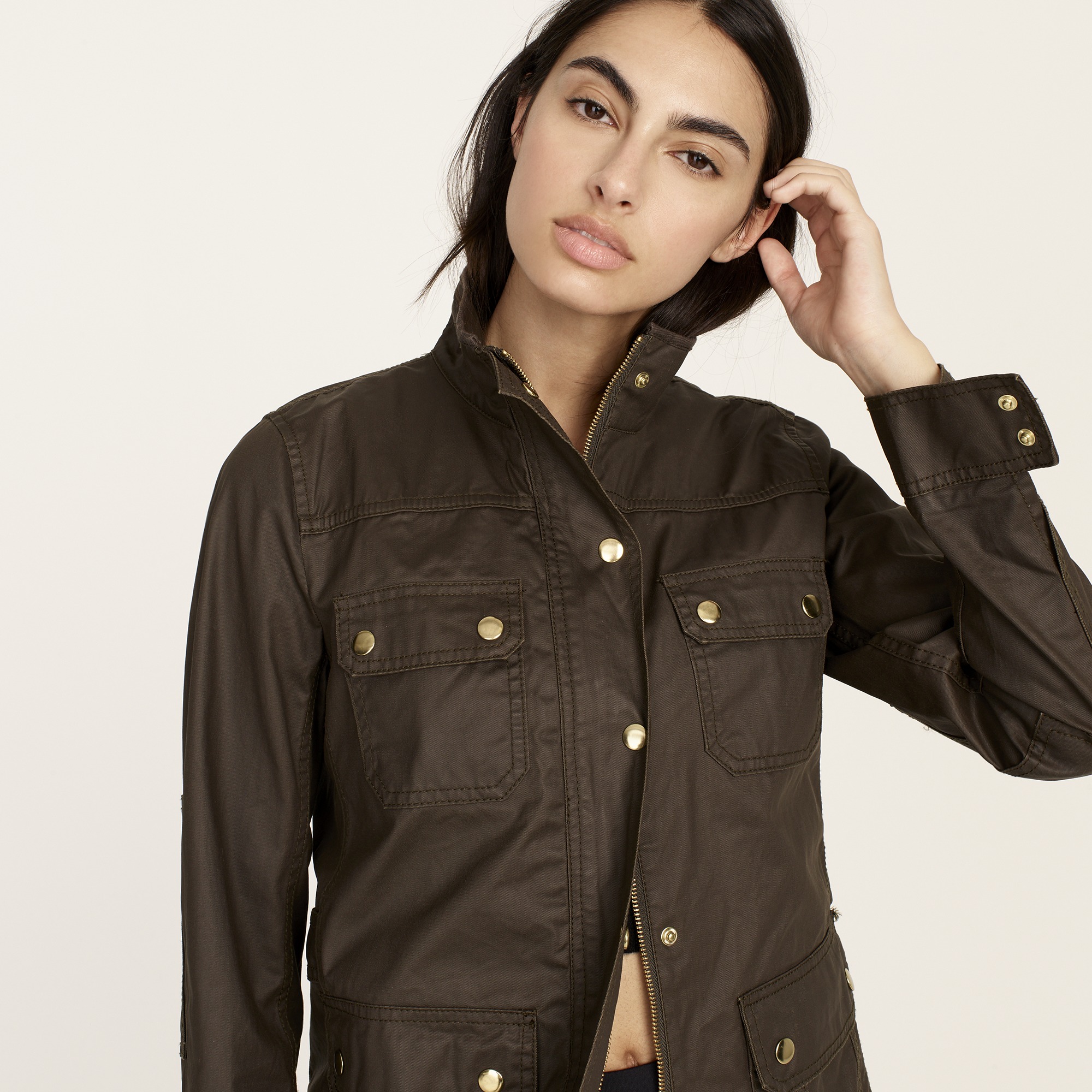 J.Crew: The Downtown Field Jacket For Women