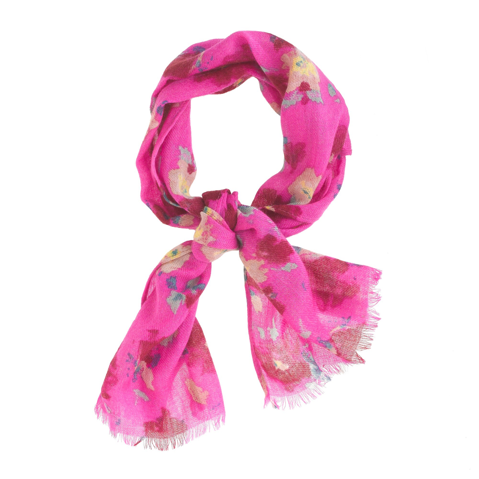 Girls' printed scarf : | J.Crew