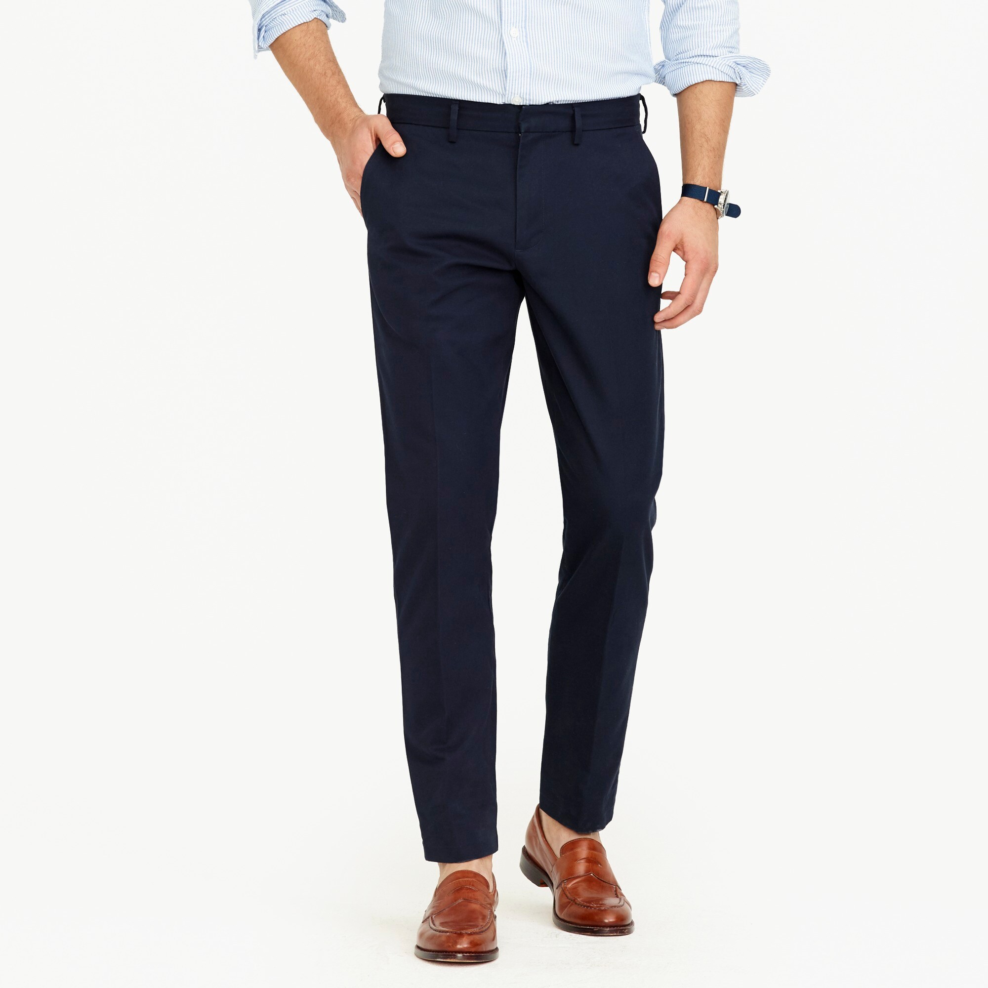 Ludlow Slim-Fit Pant In Cotton Twill 