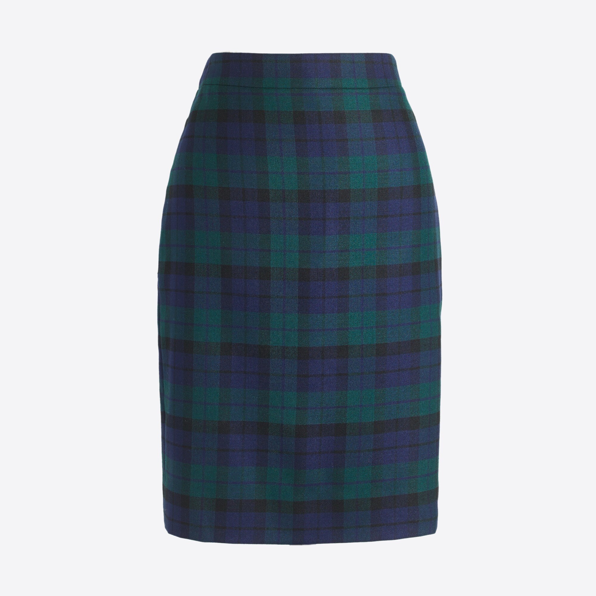 Plaid tartan skirt