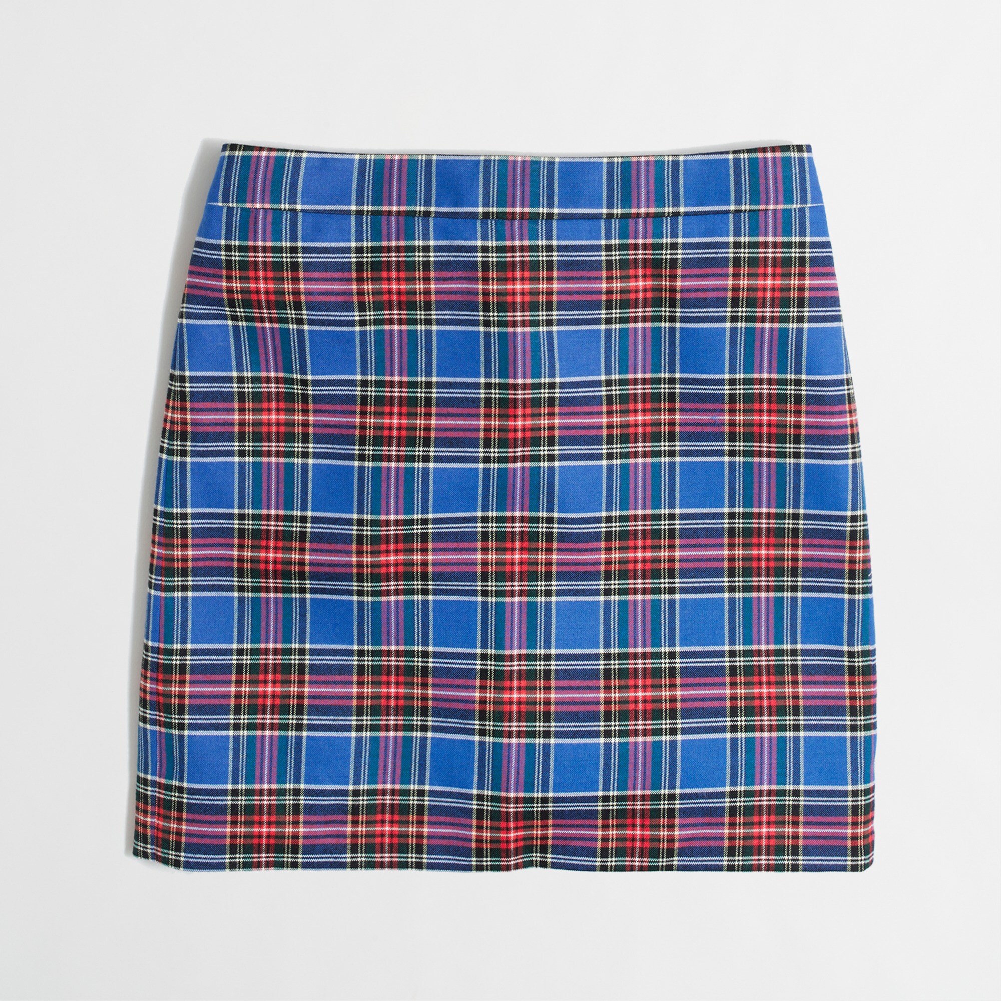 Plaid mini skirt