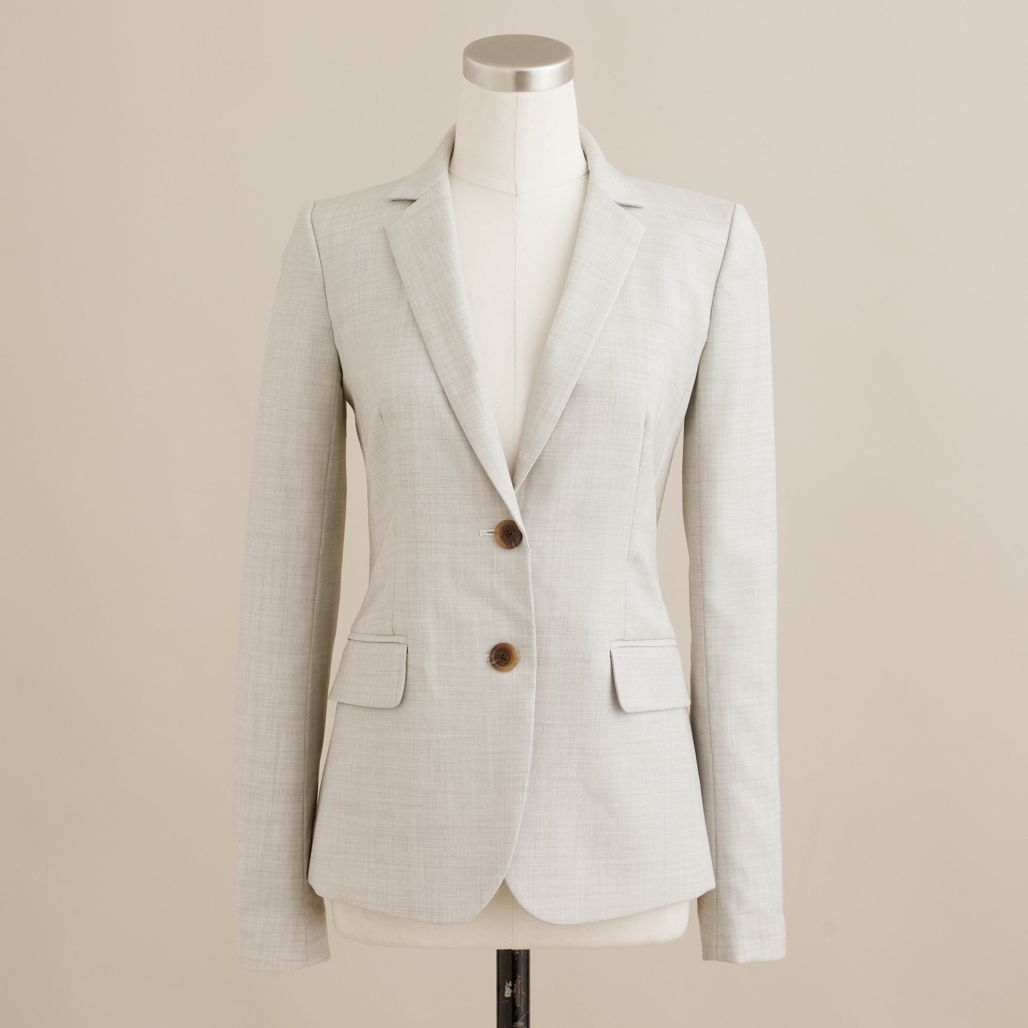 J.Crew 1035 Two button Jacket In Super 120s Wool For Women