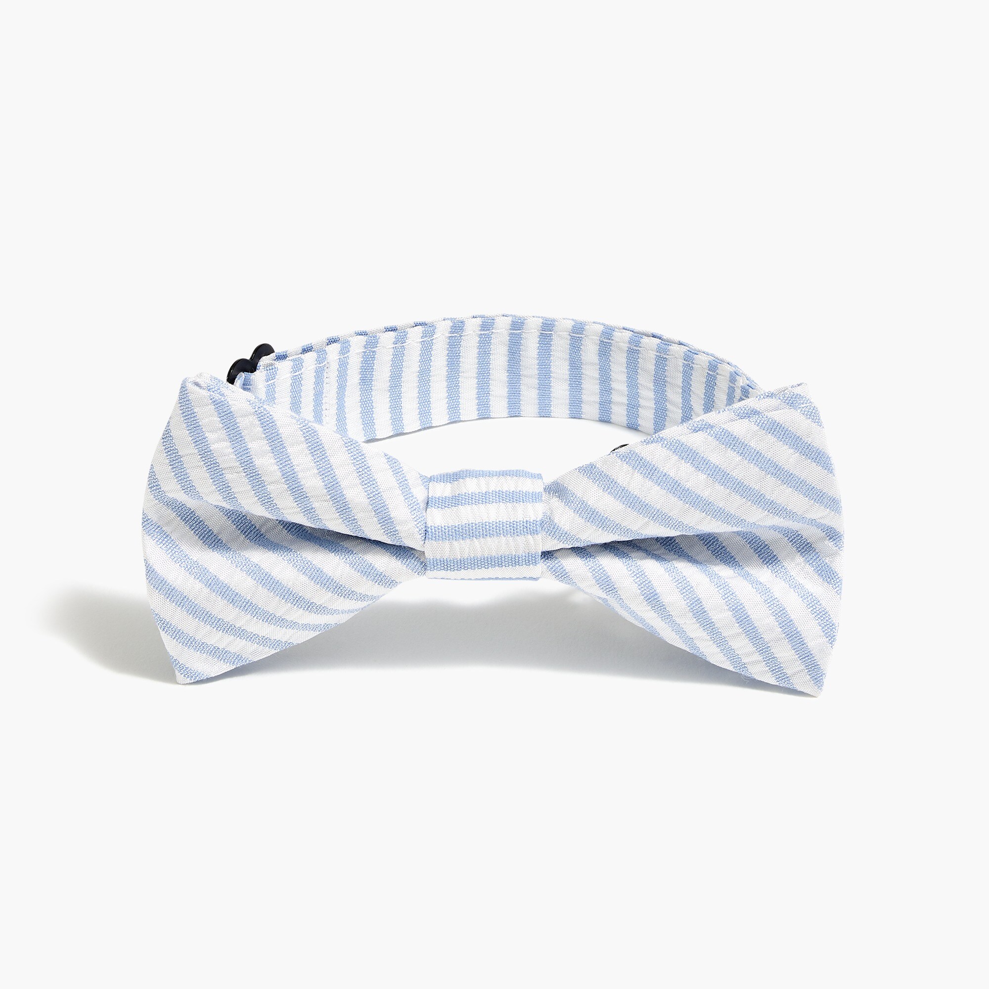 Boys' seersucker bow tie