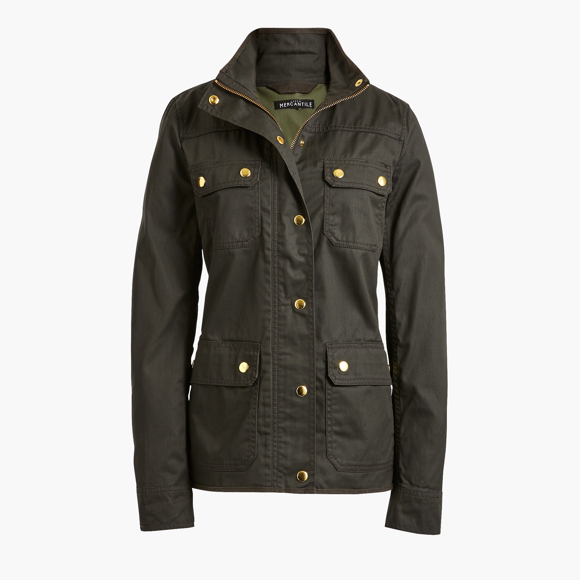 Resin coated Twill Jacket For Women Factory