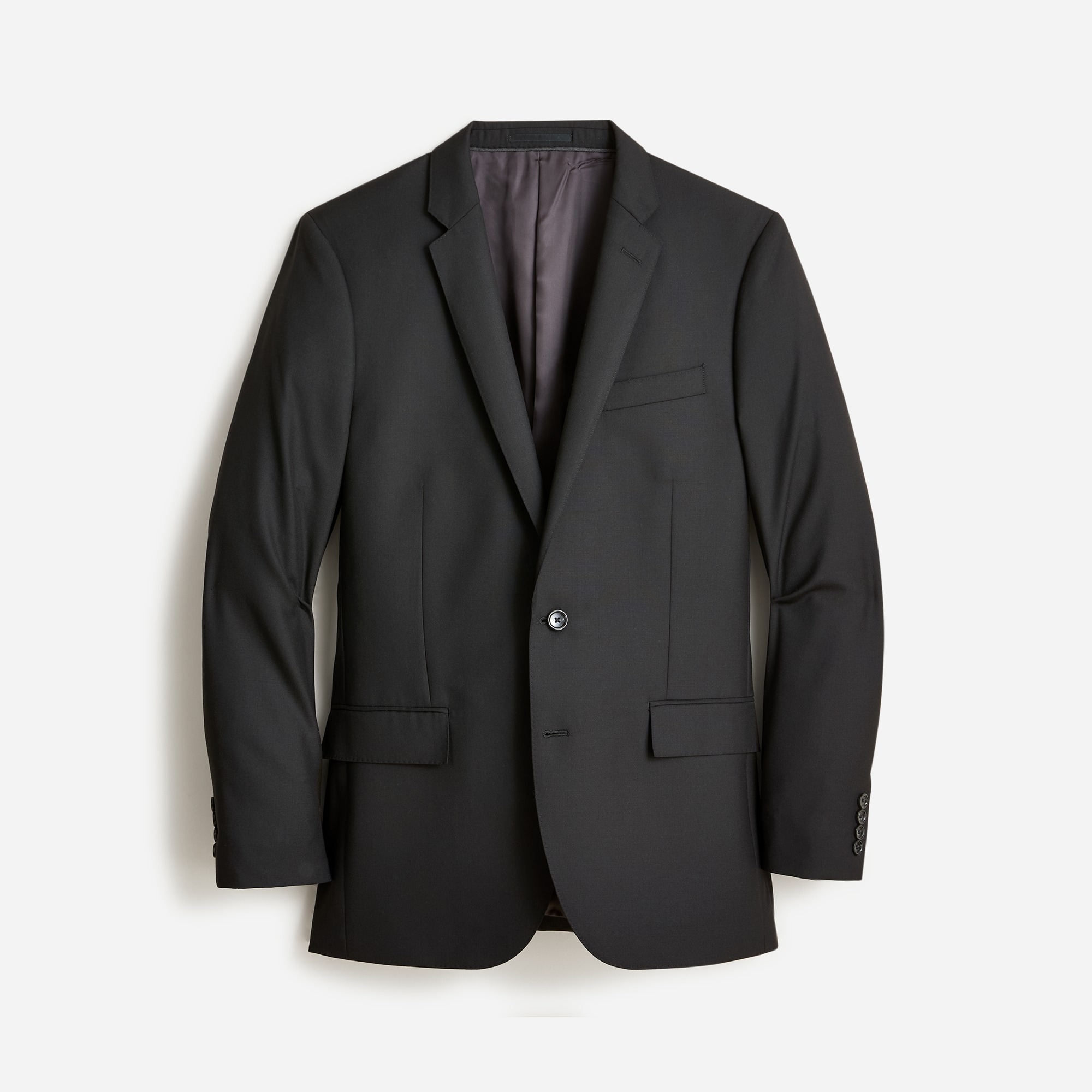  Ludlow Slim-fit suit jacket with double vent in Italian wool