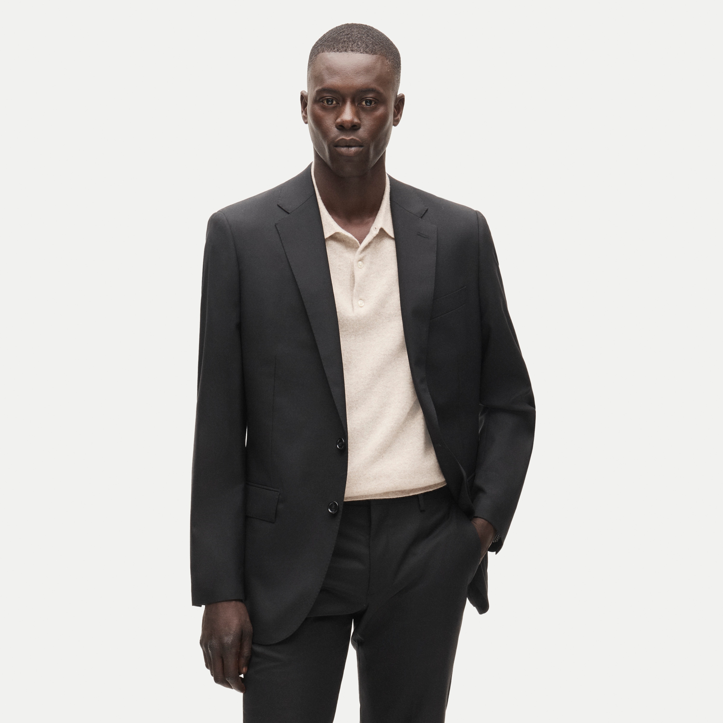 LUDLOW Myrna ブラック テーラードジャケット Ludlow Slim-fit Suit Jacket In Italian Wool For Men | J.Crew