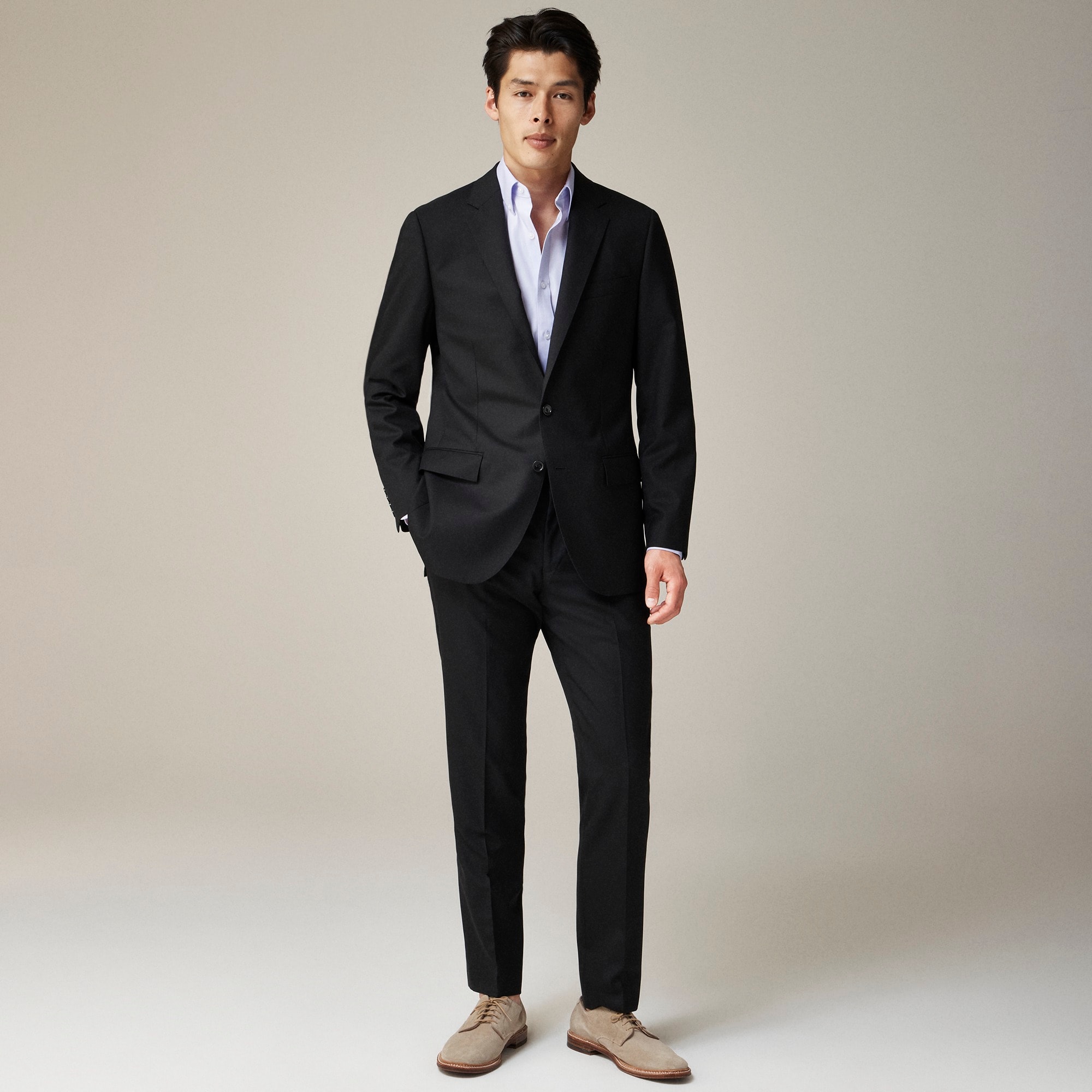 mens Ludlow Slim-fit suit jacket in Italian wool