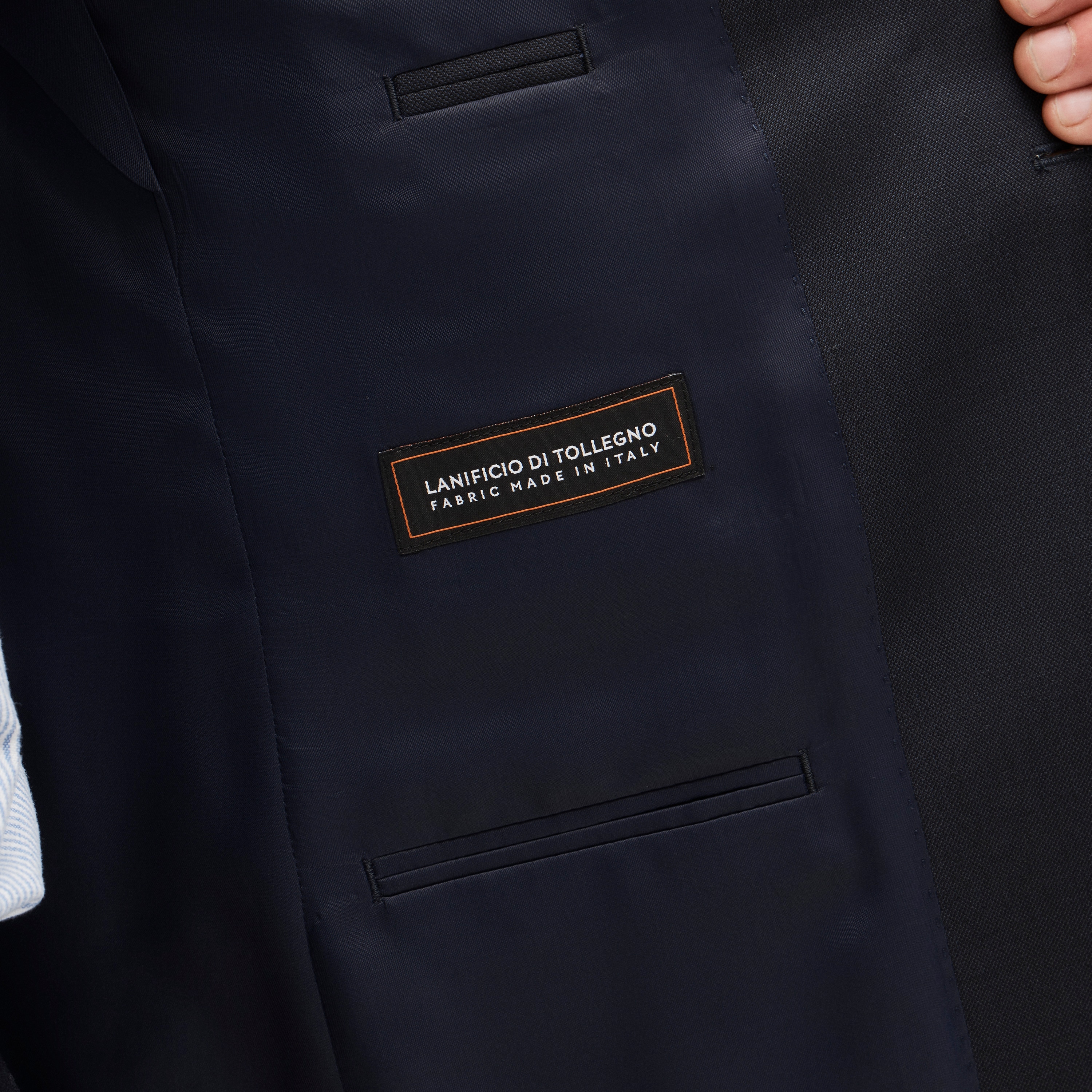 Ludlow Slim-fit suit jacket in Italian wool