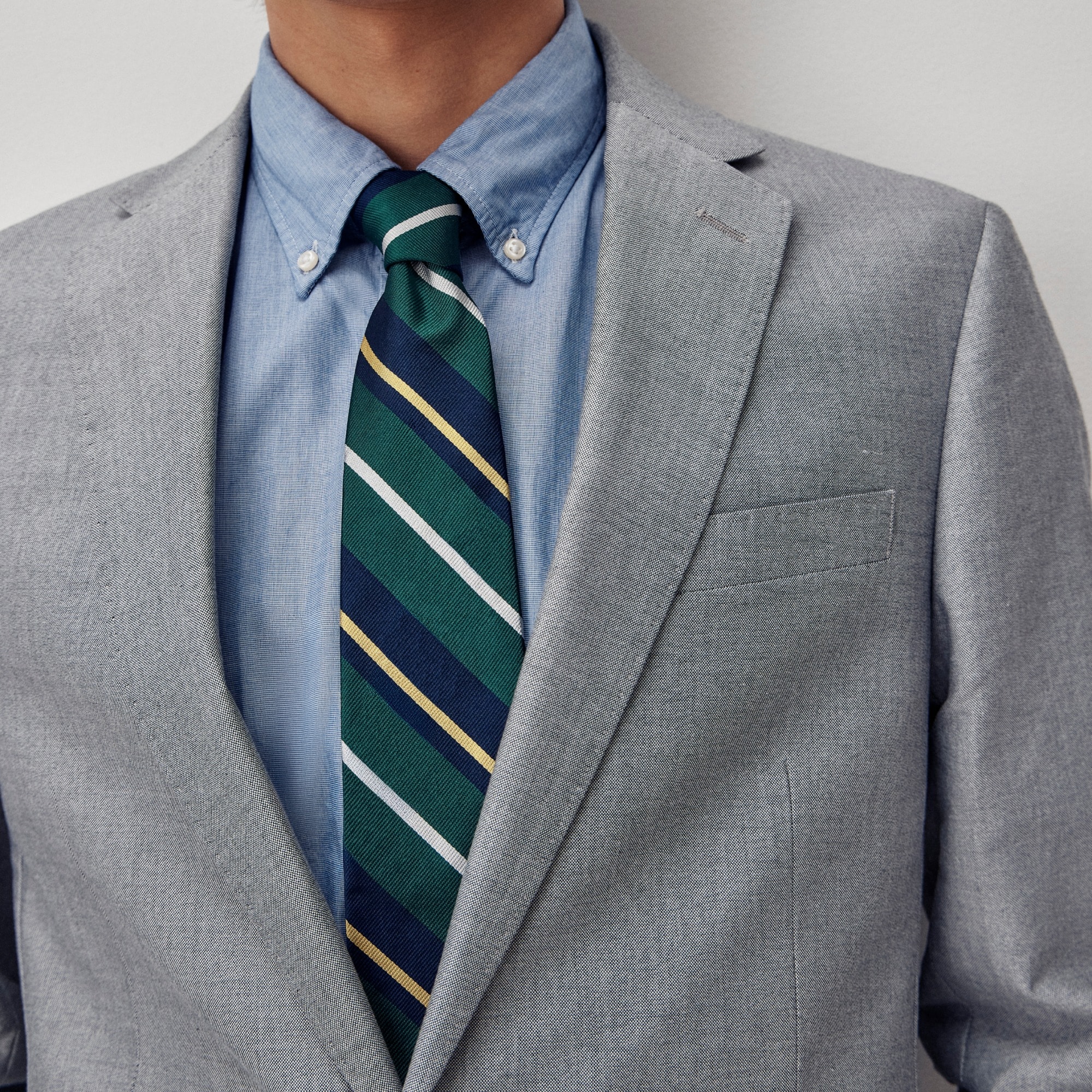 Ludlow Slim-fit suit jacket in Italian wool