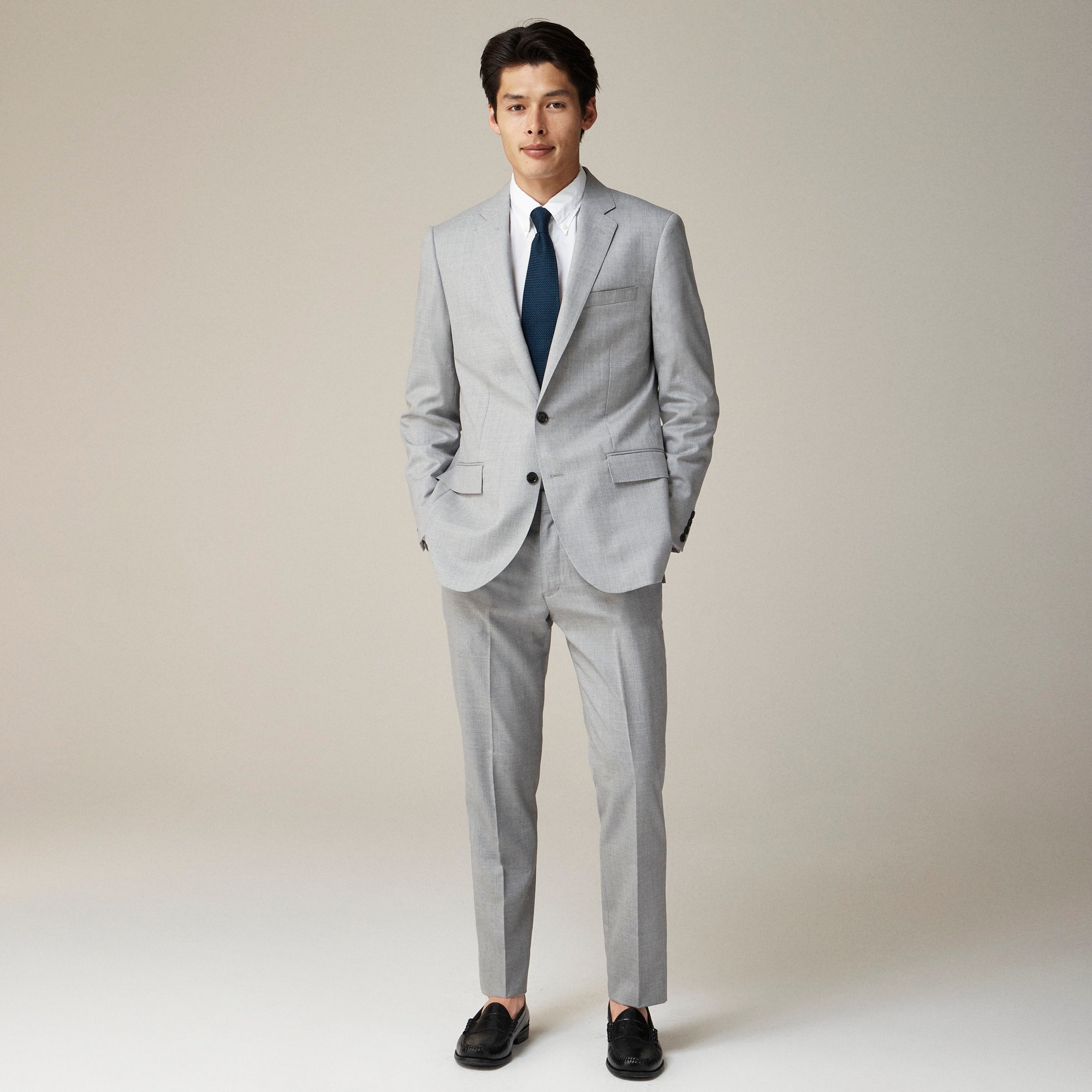 Ludlow Slim-fit suit jacket in Italian wool