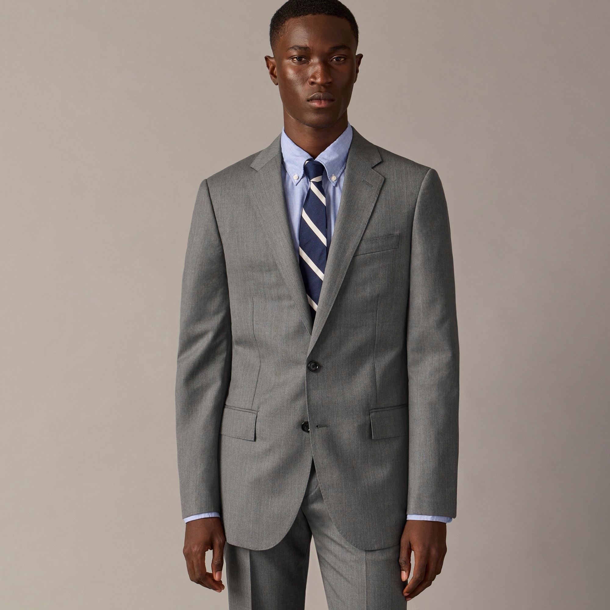 Ludlow Slim-fit suit jacket in Italian wool