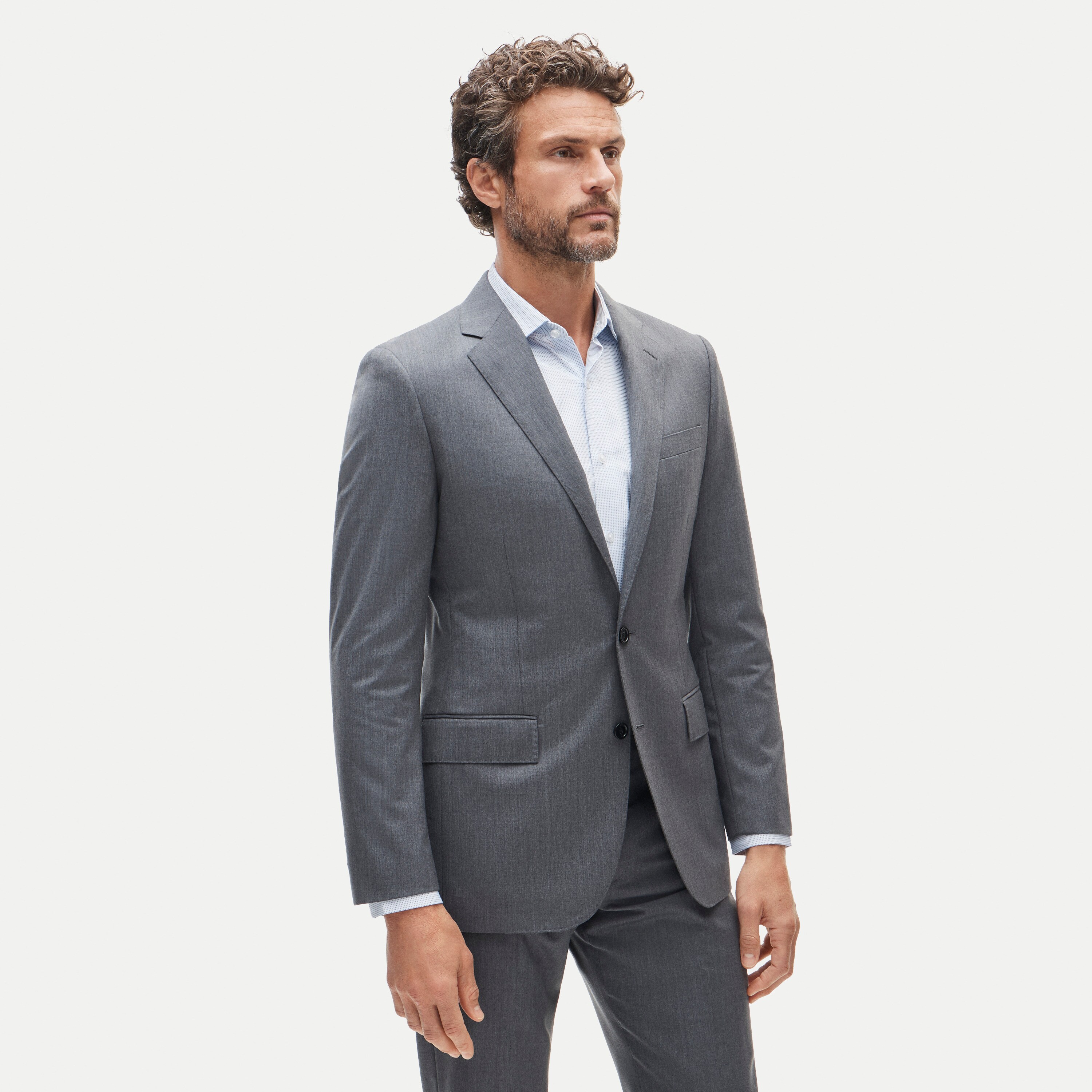 Ludlow Slim-fit suit jacket in Italian wool