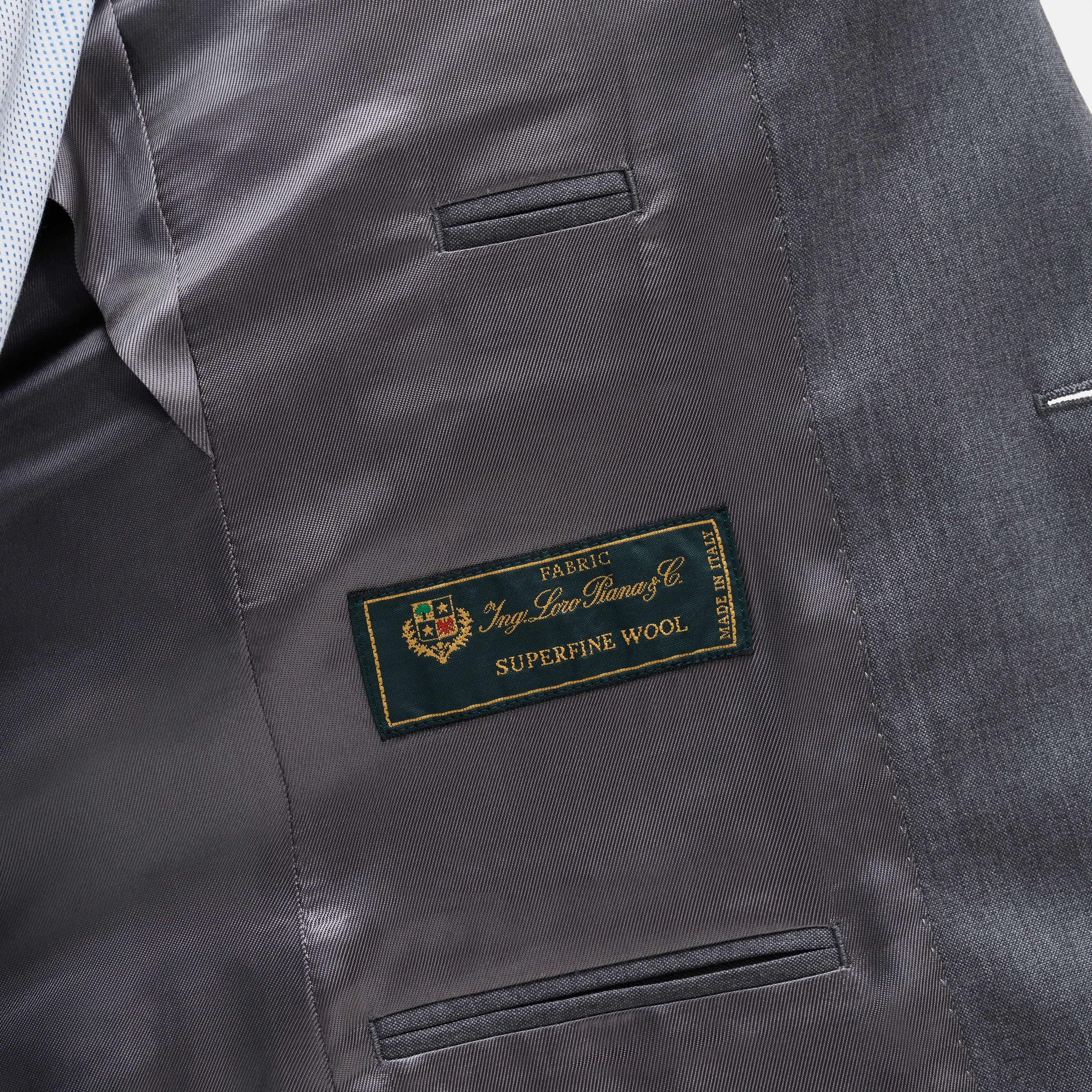 Ludlow Slim-fit suit jacket in Italian wool