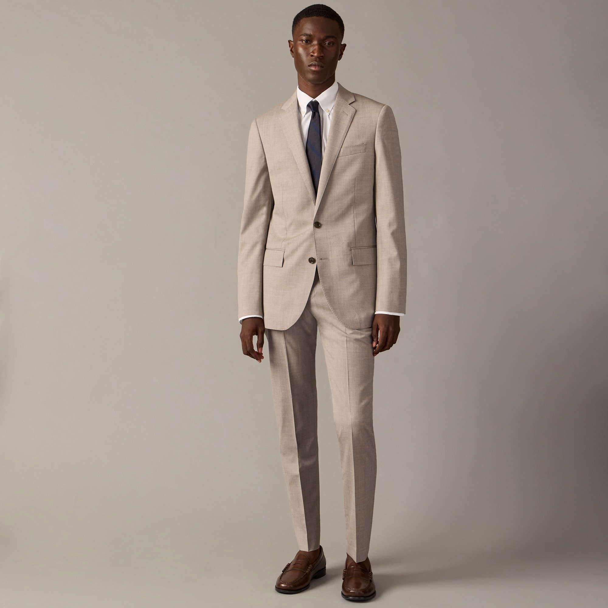 mens Ludlow Slim-fit suit jacket in Italian wool