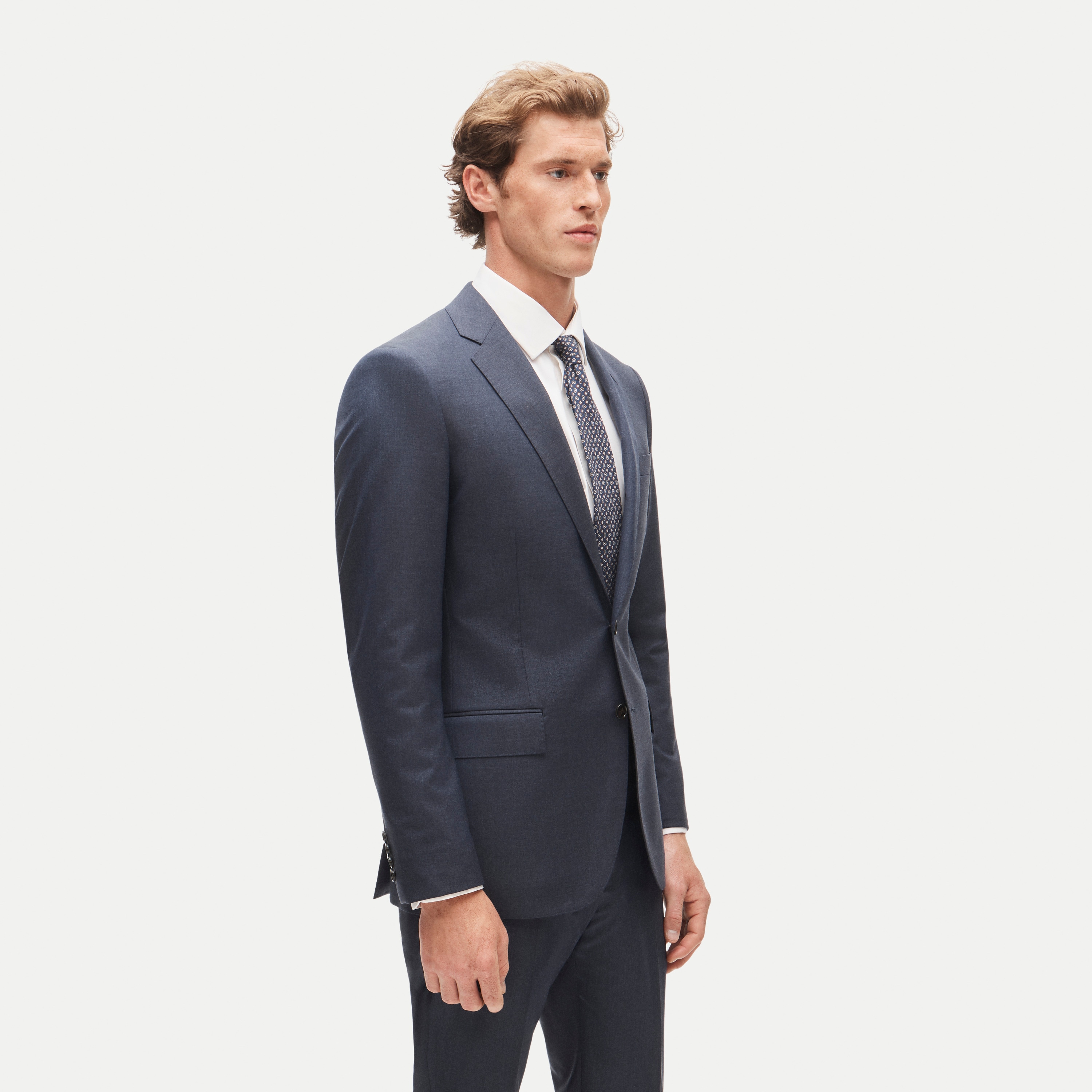 Ludlow Slim-fit suit jacket in Italian wool