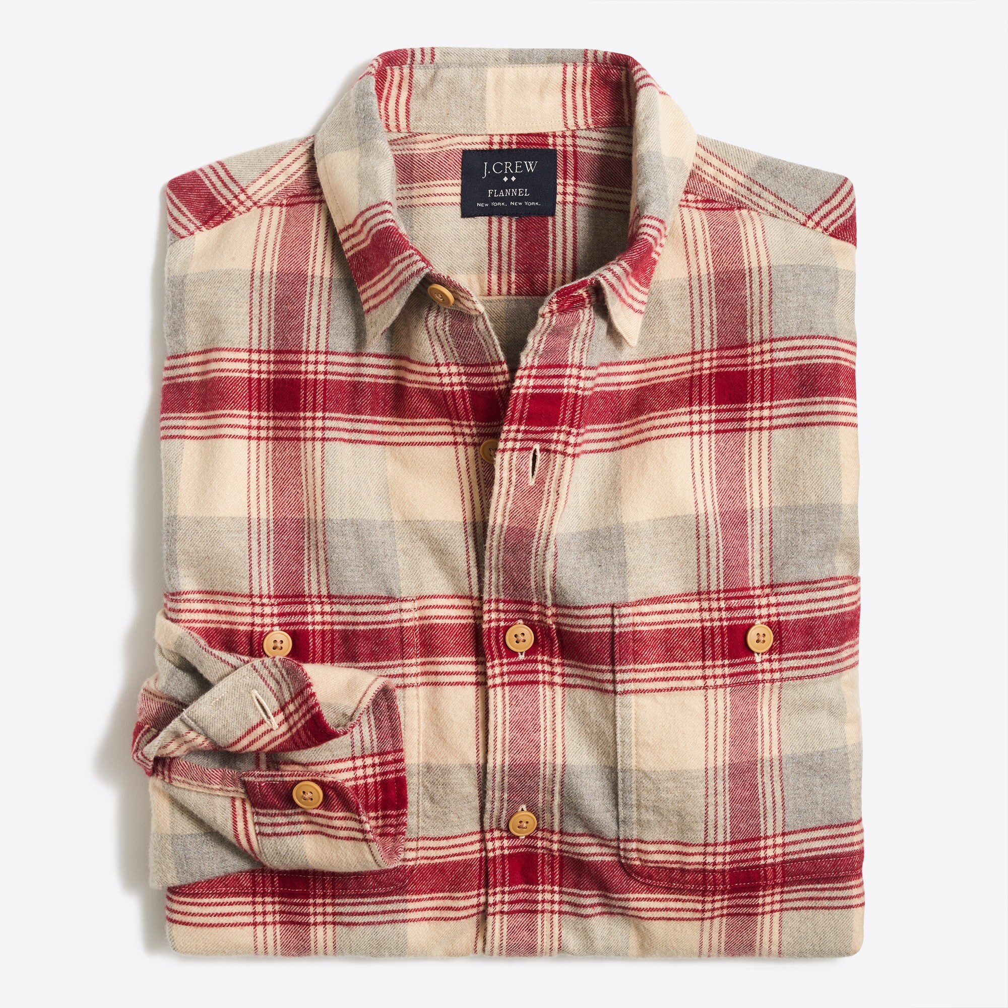 slim plaid shirt