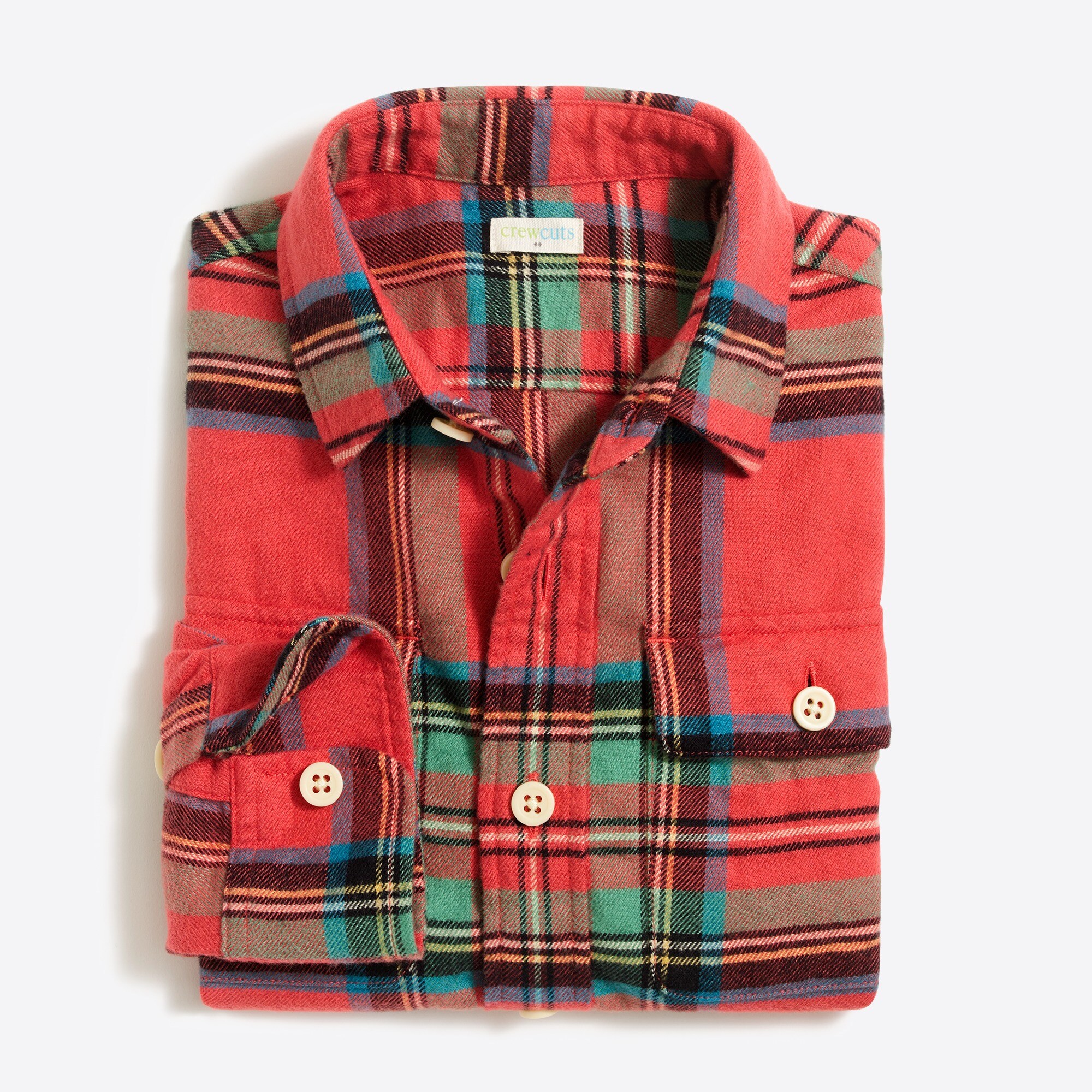 boys' patterned flannel shirt for boys
