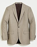 Ludlow Slim-fit suit jacket in heathered Italian wool flannel
